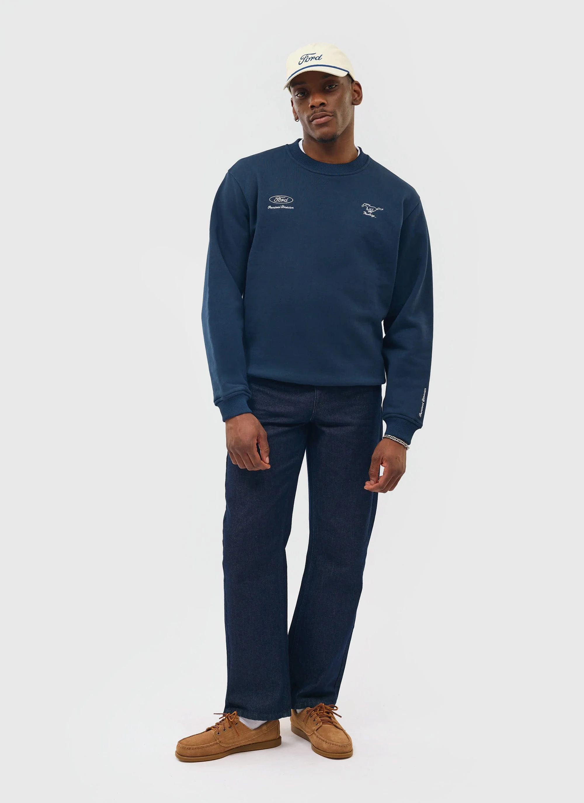 1012-sweatshirt-percival-x-ford-navy-4.webp Sweatshirt | Percival x Ford | Navy