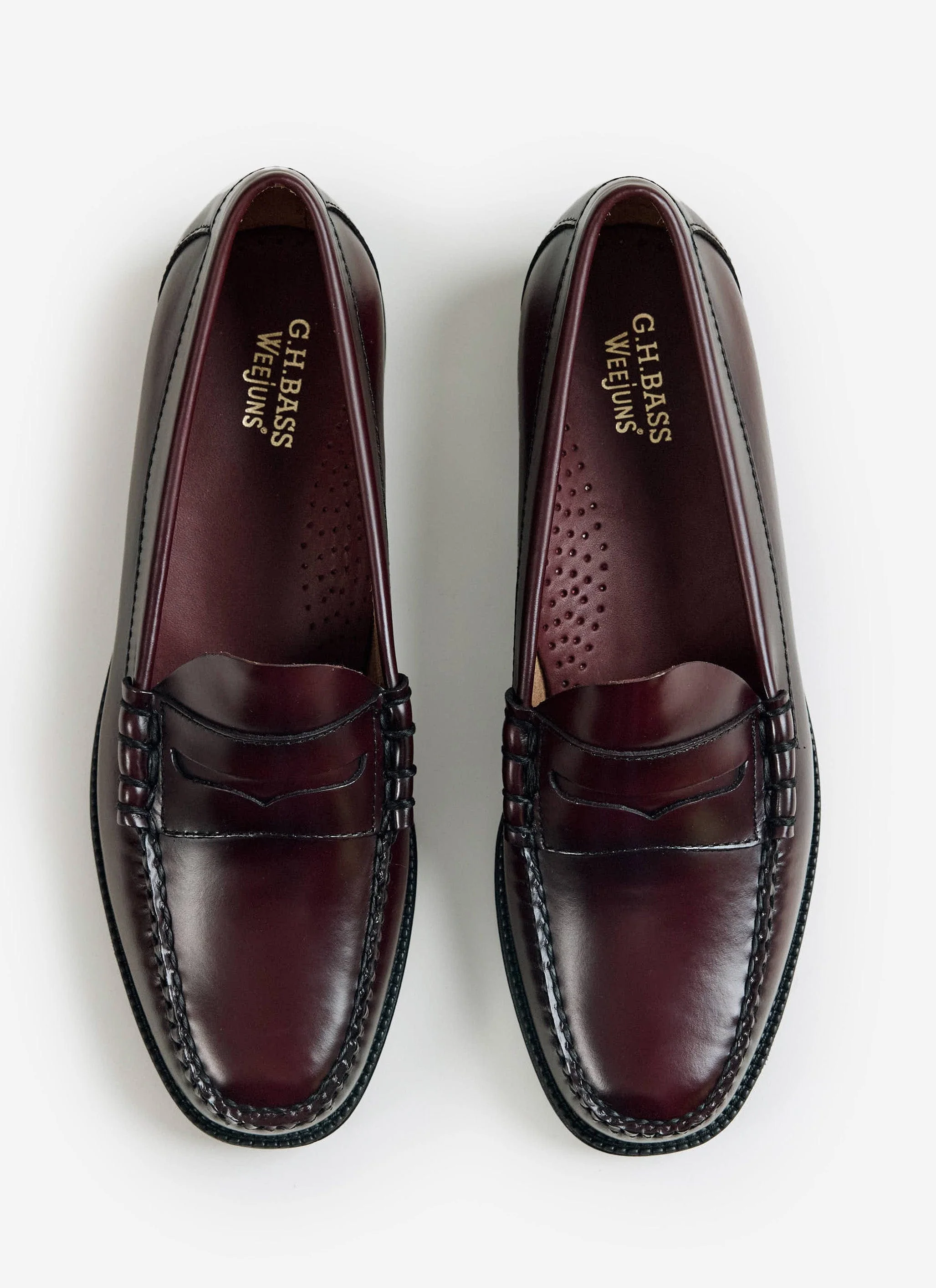 1036-g.h.bass-weejun-ii-larson-moc-penny-loafer-wine-2.webp G.H.Bass | Weejun II Larson Moc Penny Loafer | Wine