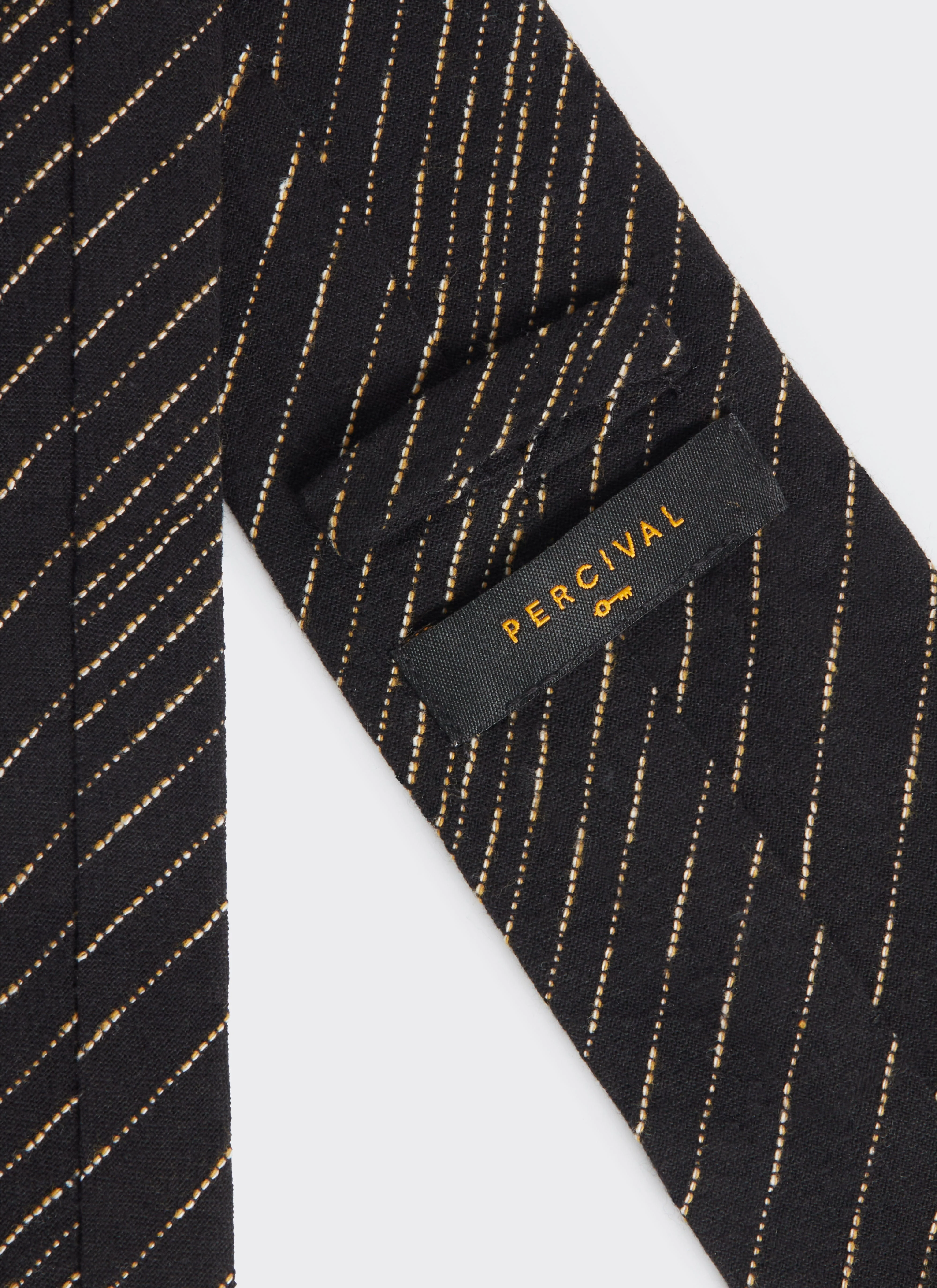 1043-leland-tie-cotton-black-2.webp Leland Tie | Cotton | Black