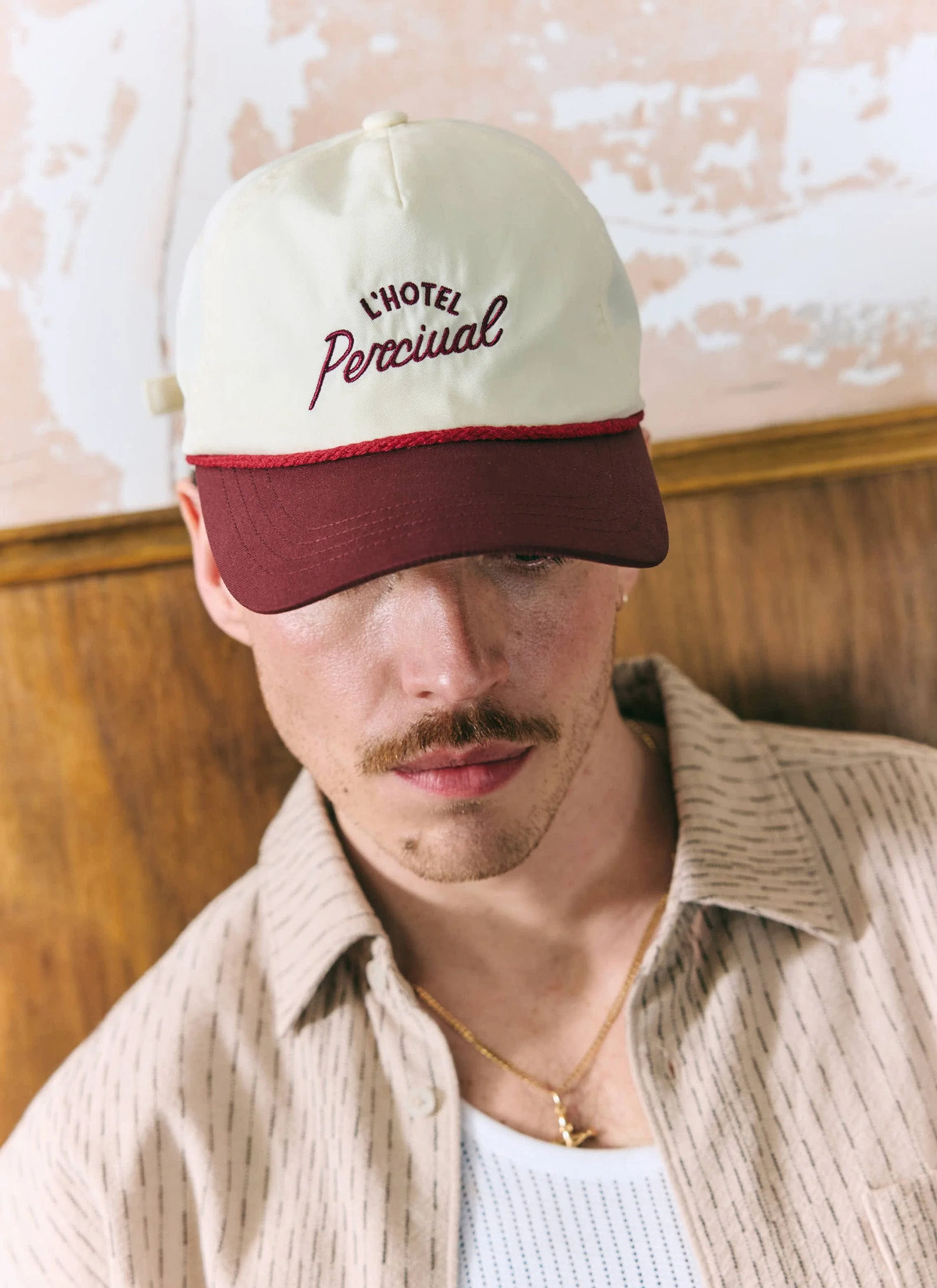 1044-l-hotel-percival-soft-trucker-cap-cotton-cream-1.webp L’Hotel Percival Soft Trucker Cap | Cotton | Cream