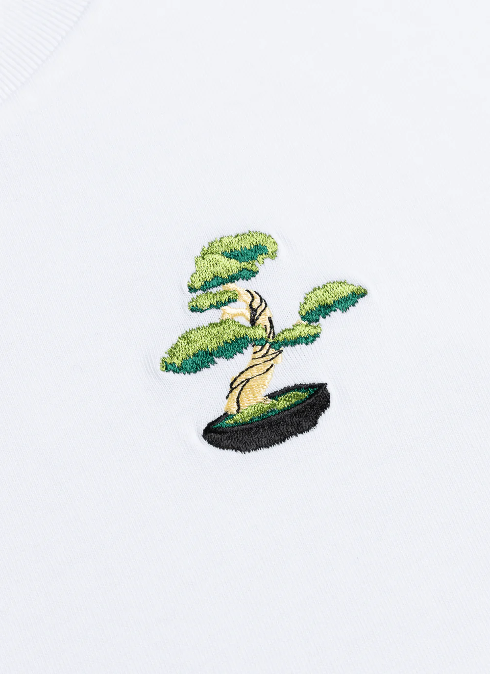1161-bonsai-embroidered-t-shirt-organic-cotton-white-4.webp Bonsai Embroidered T Shirt | Organic Cotton | White