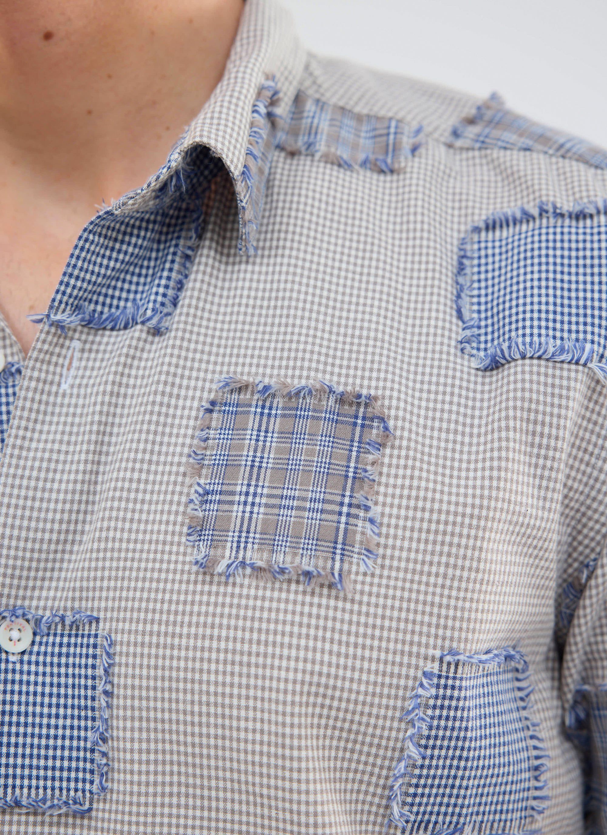 1238-bruno-boxy-clerk-shirt-grey-3.jpg Bruno Boxy Clerk Shirt | Grey