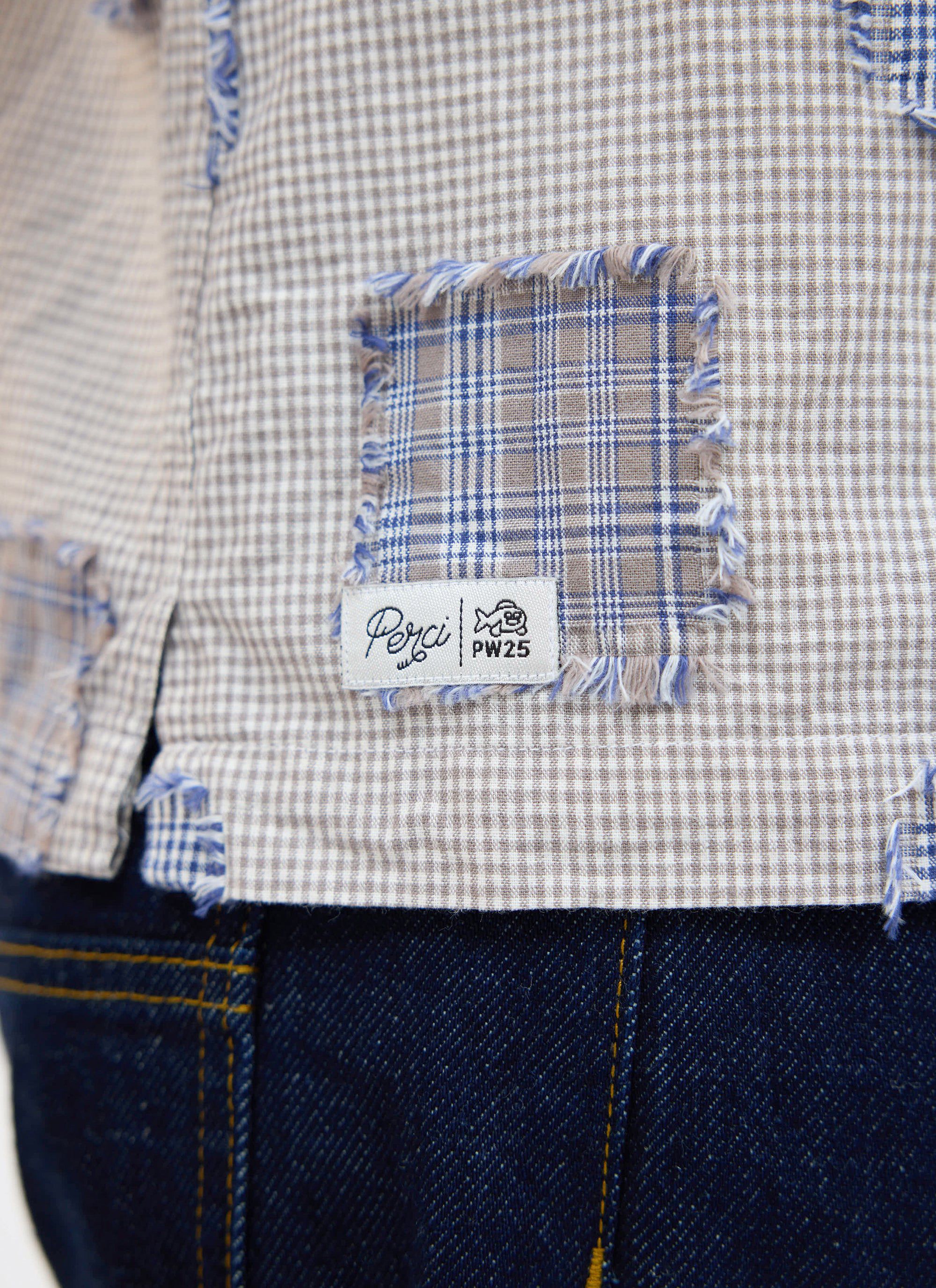 1238-bruno-boxy-clerk-shirt-grey-6.jpg Bruno Boxy Clerk Shirt | Grey