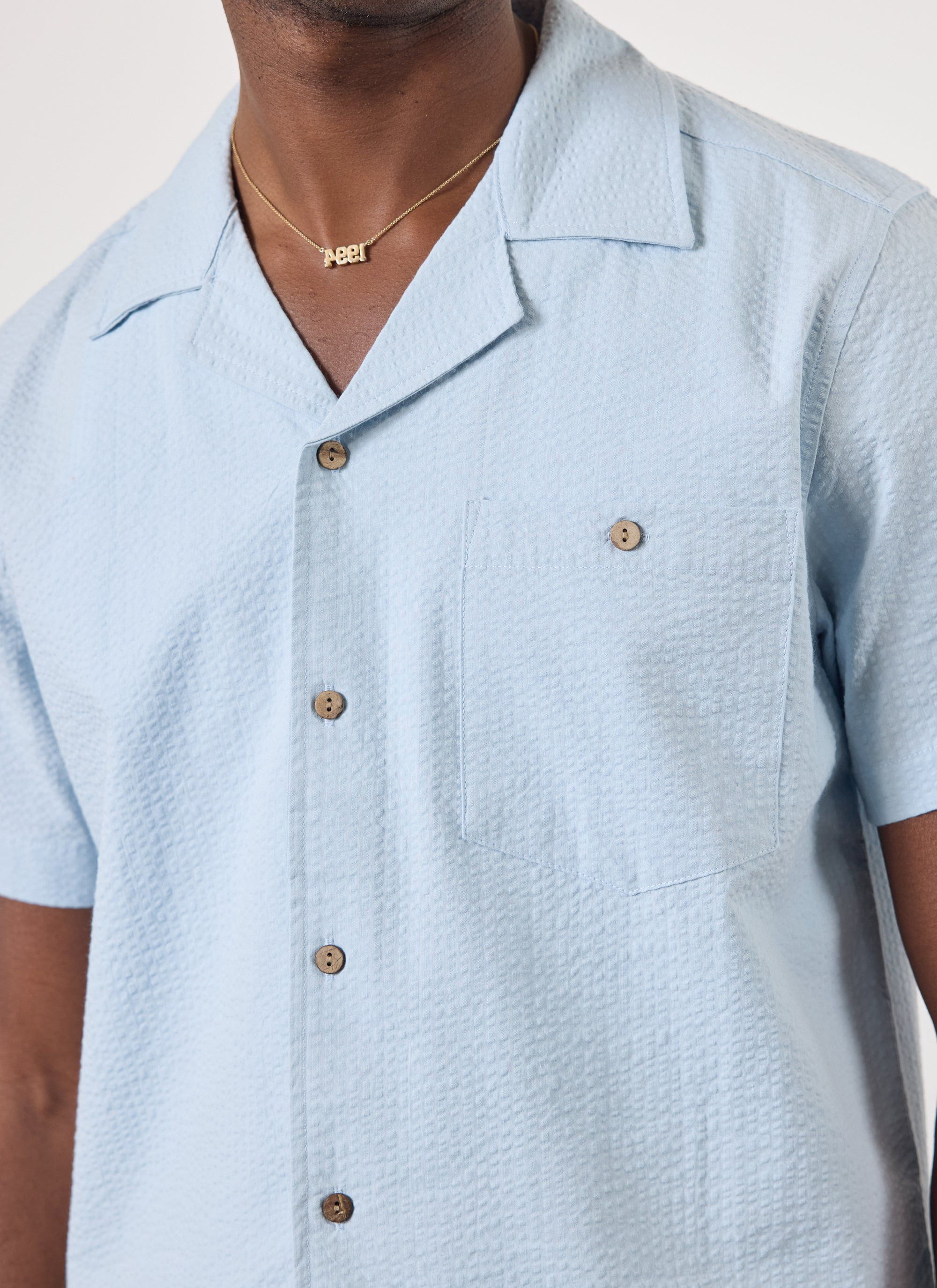 1259-cuban-shirt-seersucker-light-blue-2.jpg Cuban Shirt | Seersucker | Light Blue
