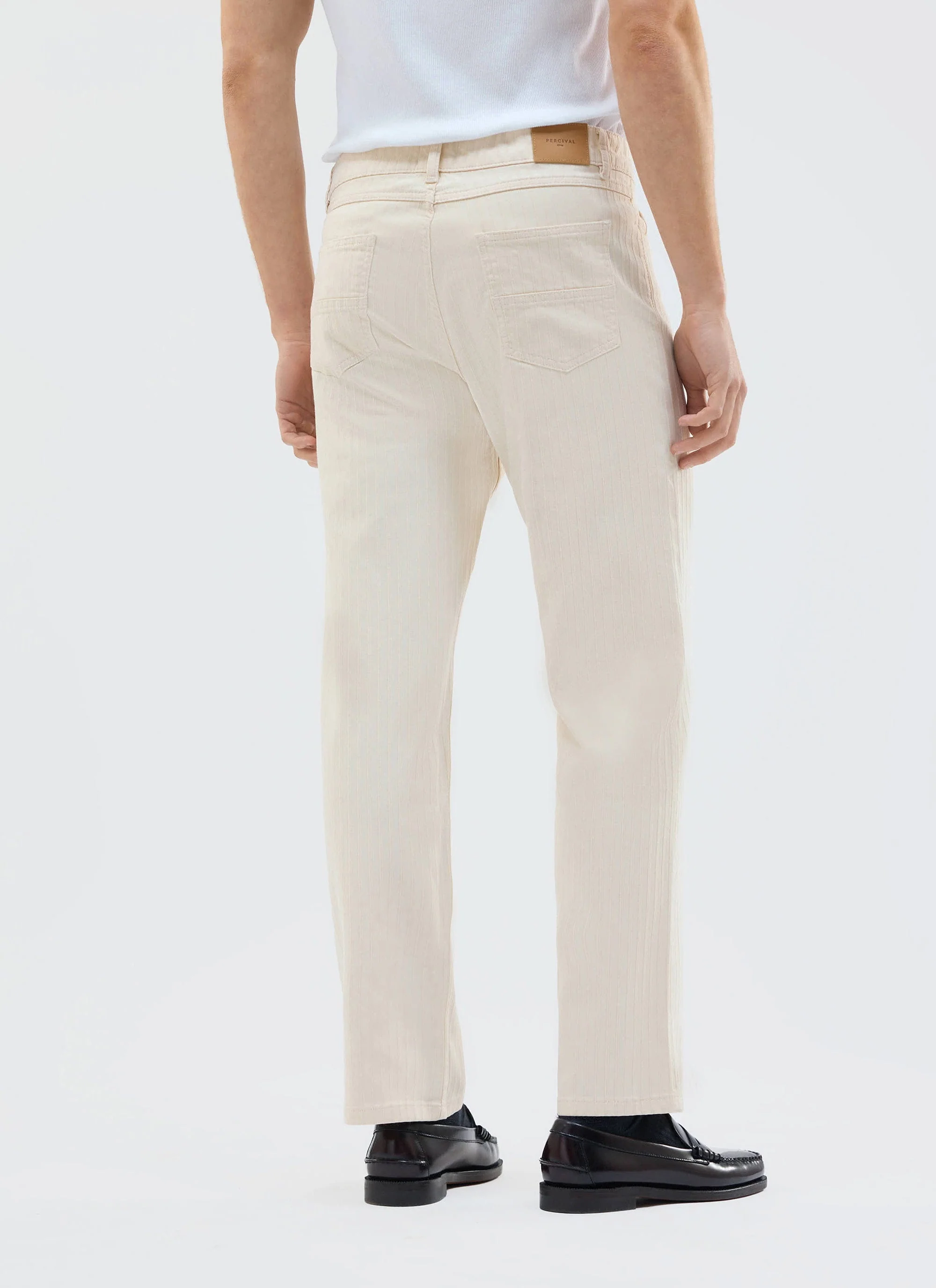 1308-rocco-5-pocket-trousers-cotton-cream-2.webp Rocco 5 Pocket Trousers | Cotton | Cream