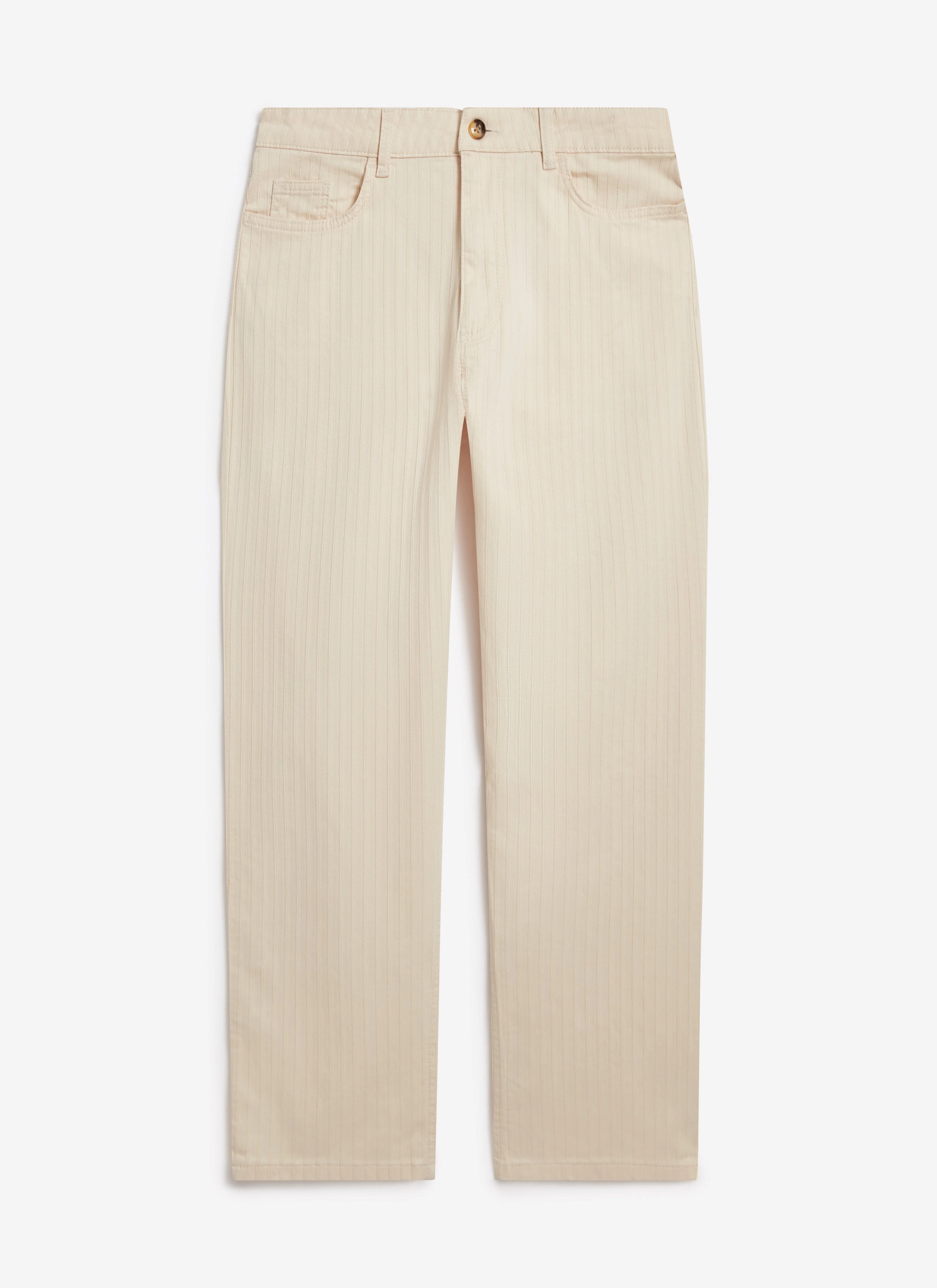 1308-rocco-5-pocket-trousers-cotton-cream-5.webp Rocco 5 Pocket Trousers | Cotton | Cream