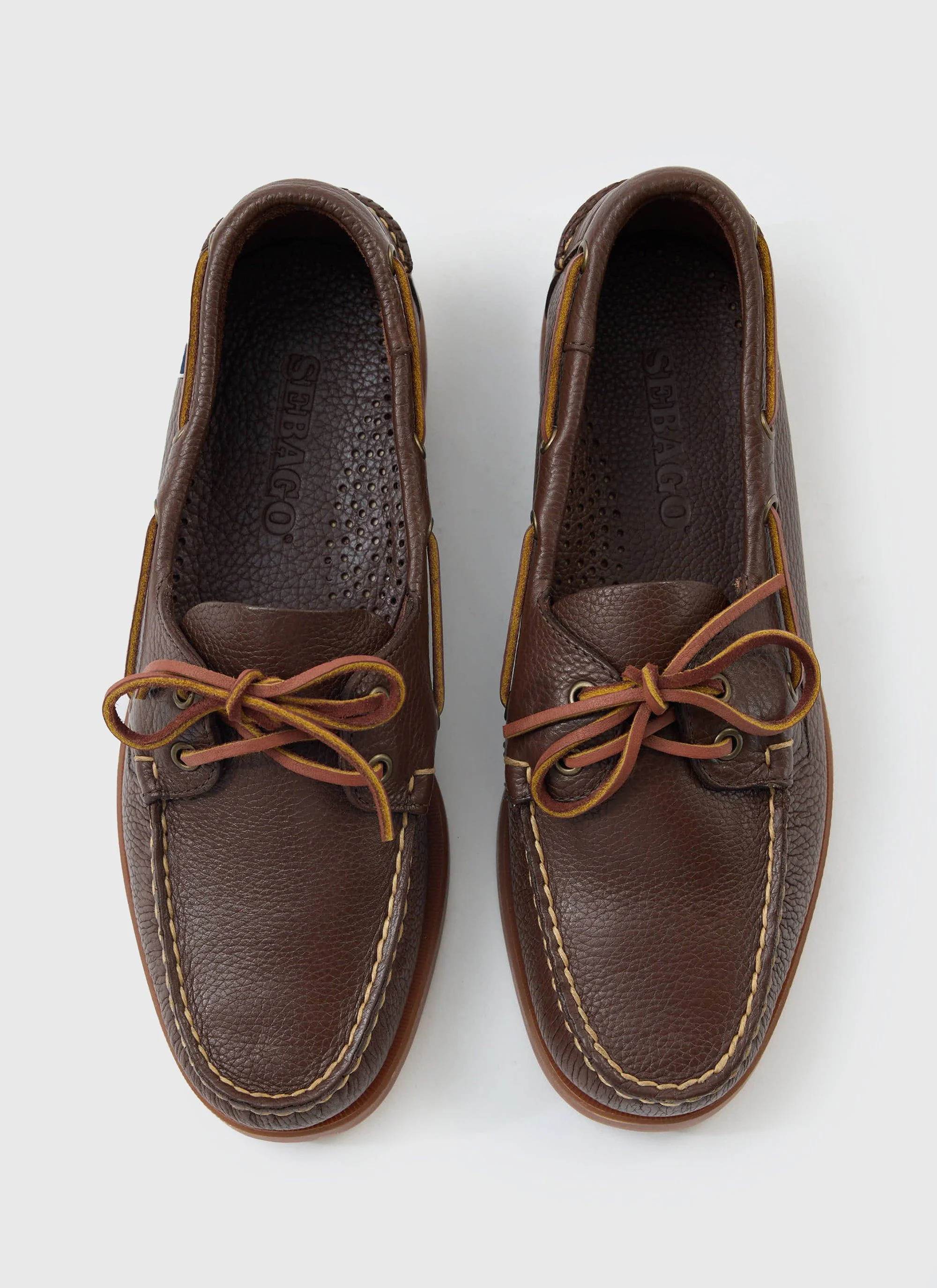Sebago | Boat Shoe | Brown Cognac Gum