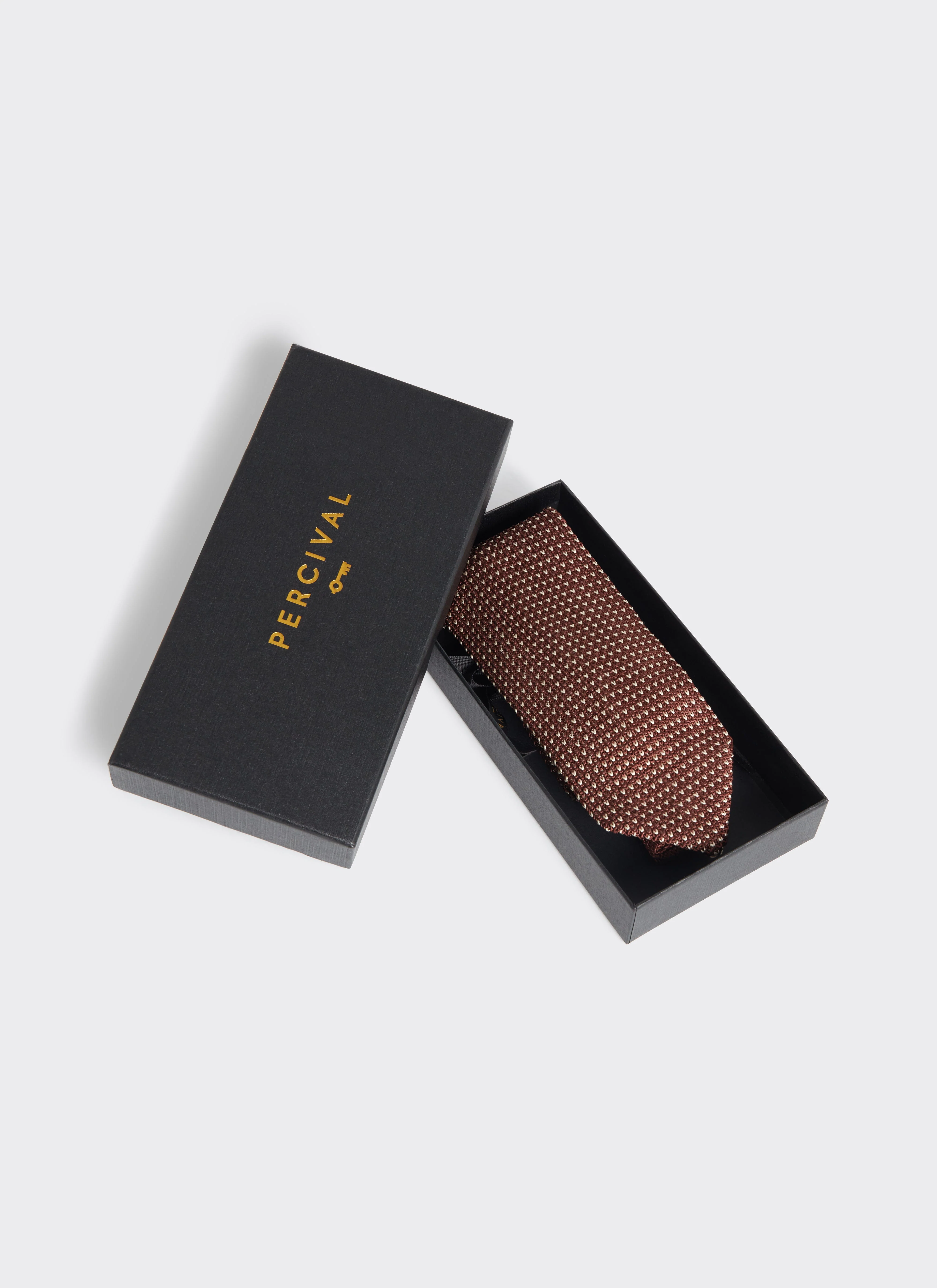 Birdeye Tie | Silk | Espresso