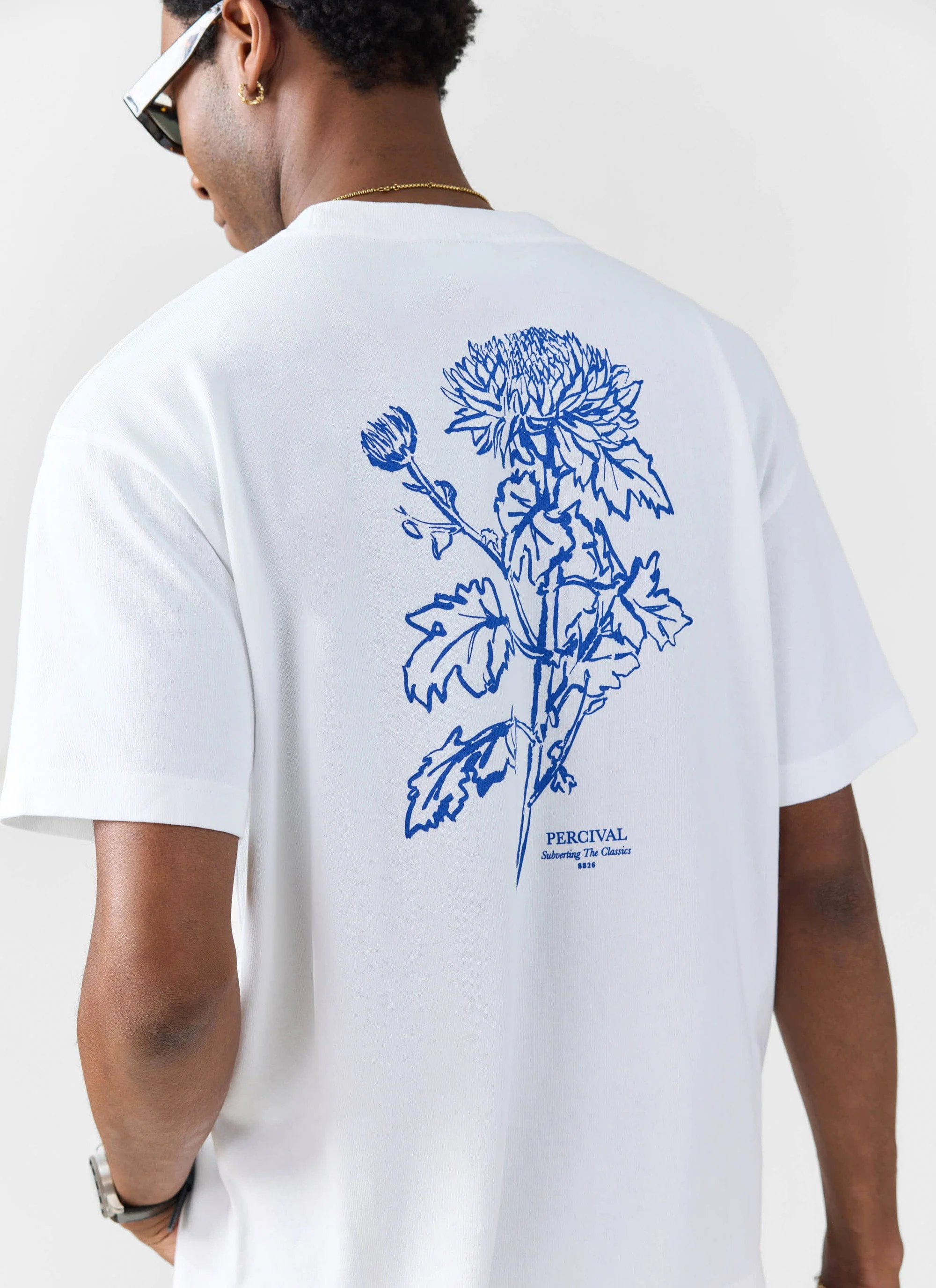 1345-smith-floral-oversized-t-shirt-organic-cotton-white-1.webp Smith Floral Oversized T Shirt | Organic Cotton | White