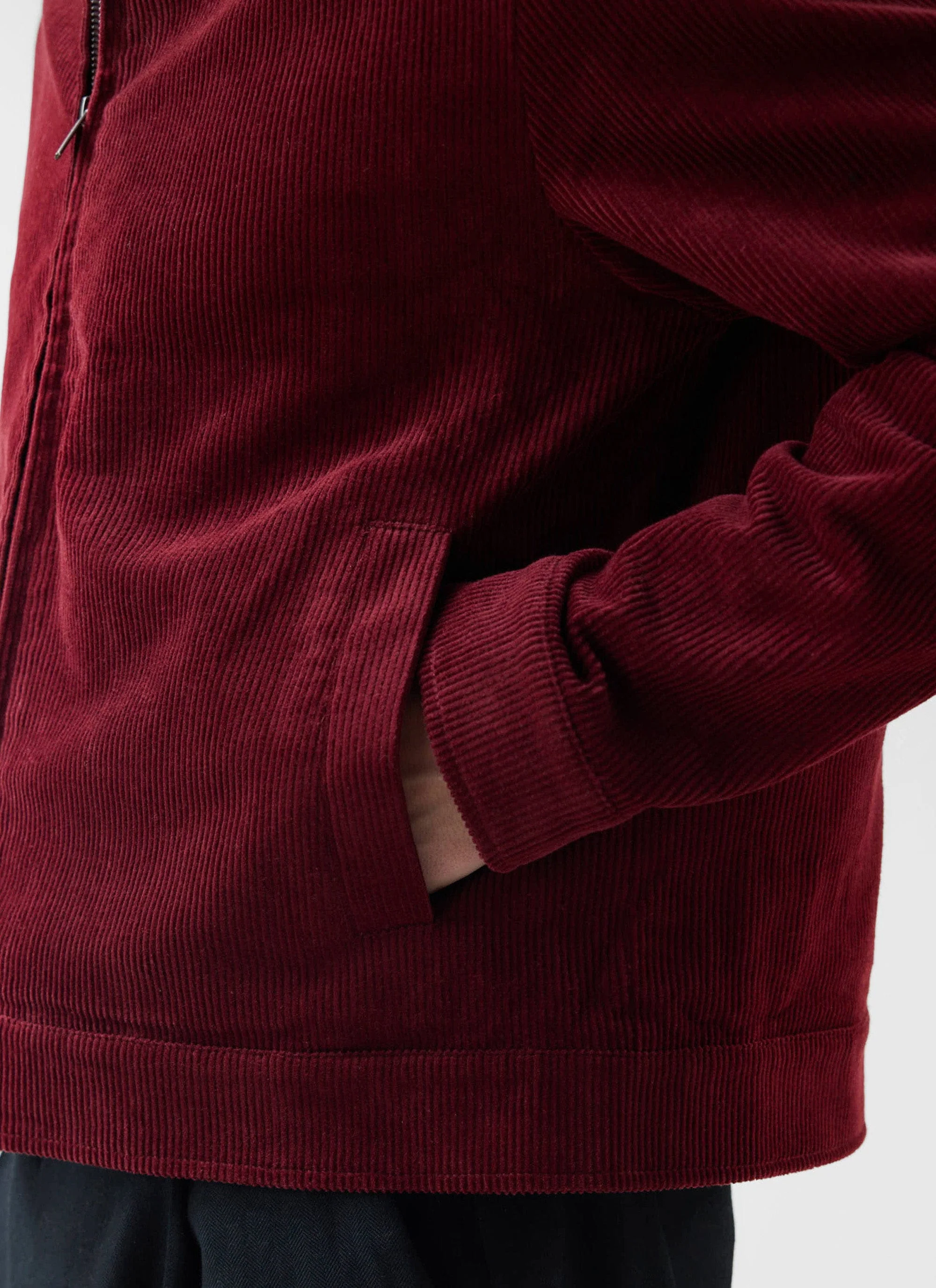 1352-marcel-cord-jacket-cotton-burgundy-5.webp Marcel Cord Jacket | Cotton | Burgundy