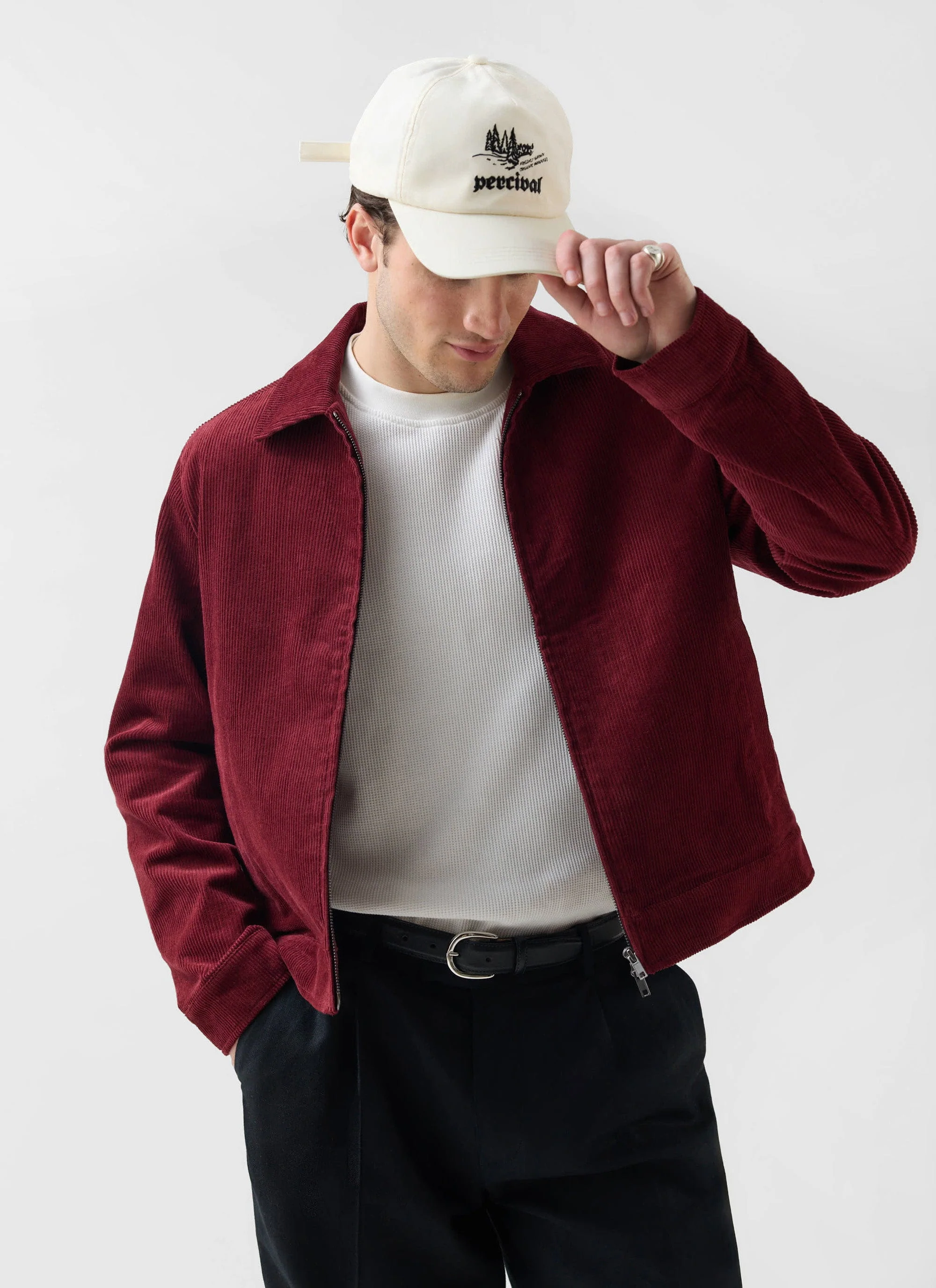 1352-marcel-cord-jacket-cotton-burgundy-8.webp Marcel Cord Jacket | Cotton | Burgundy