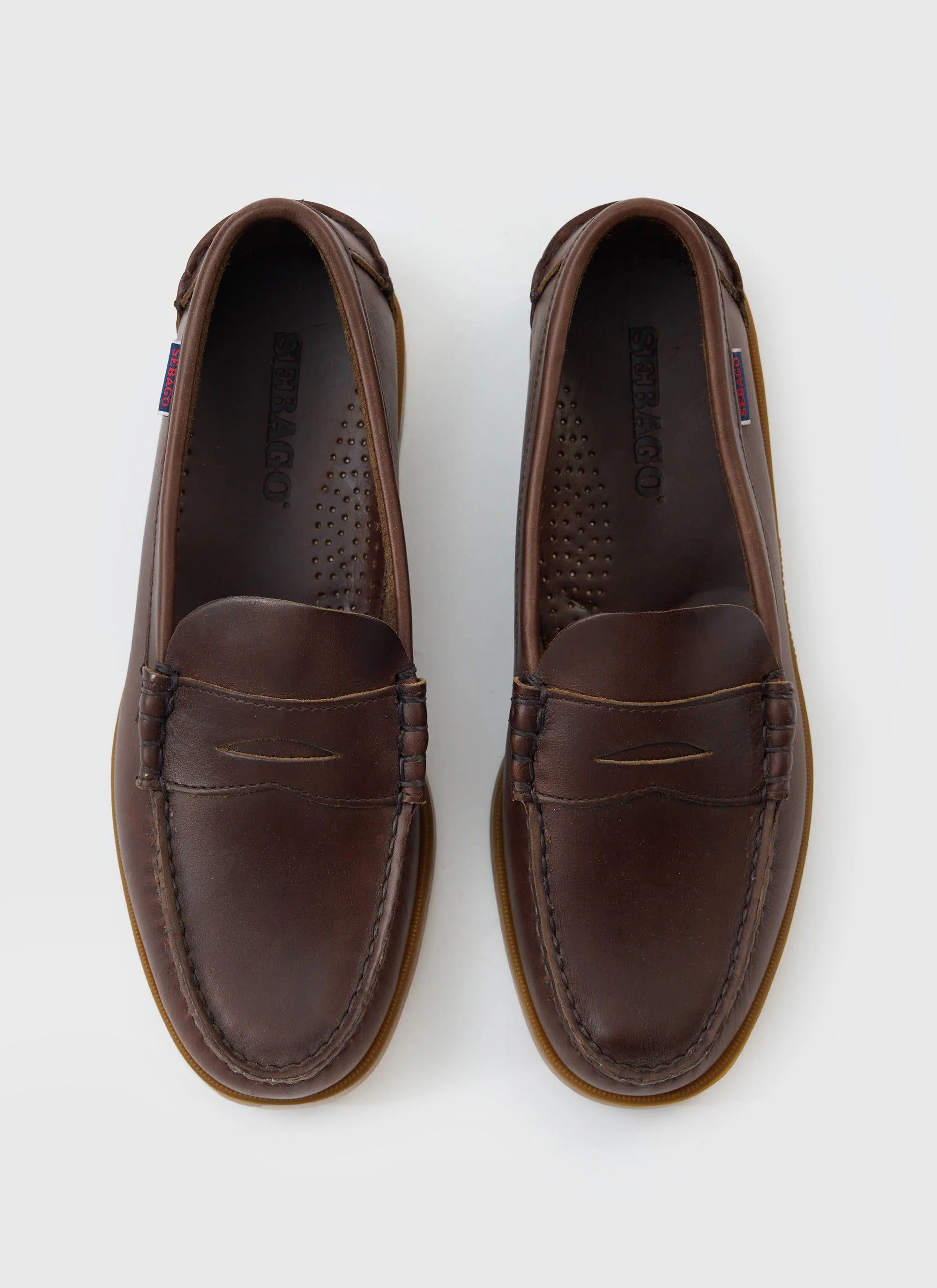 1380-sebago-dolphin-waxed-loafer-dark-brown-2.webp Sebago | Dolphin Waxed Loafer | Dark Brown
