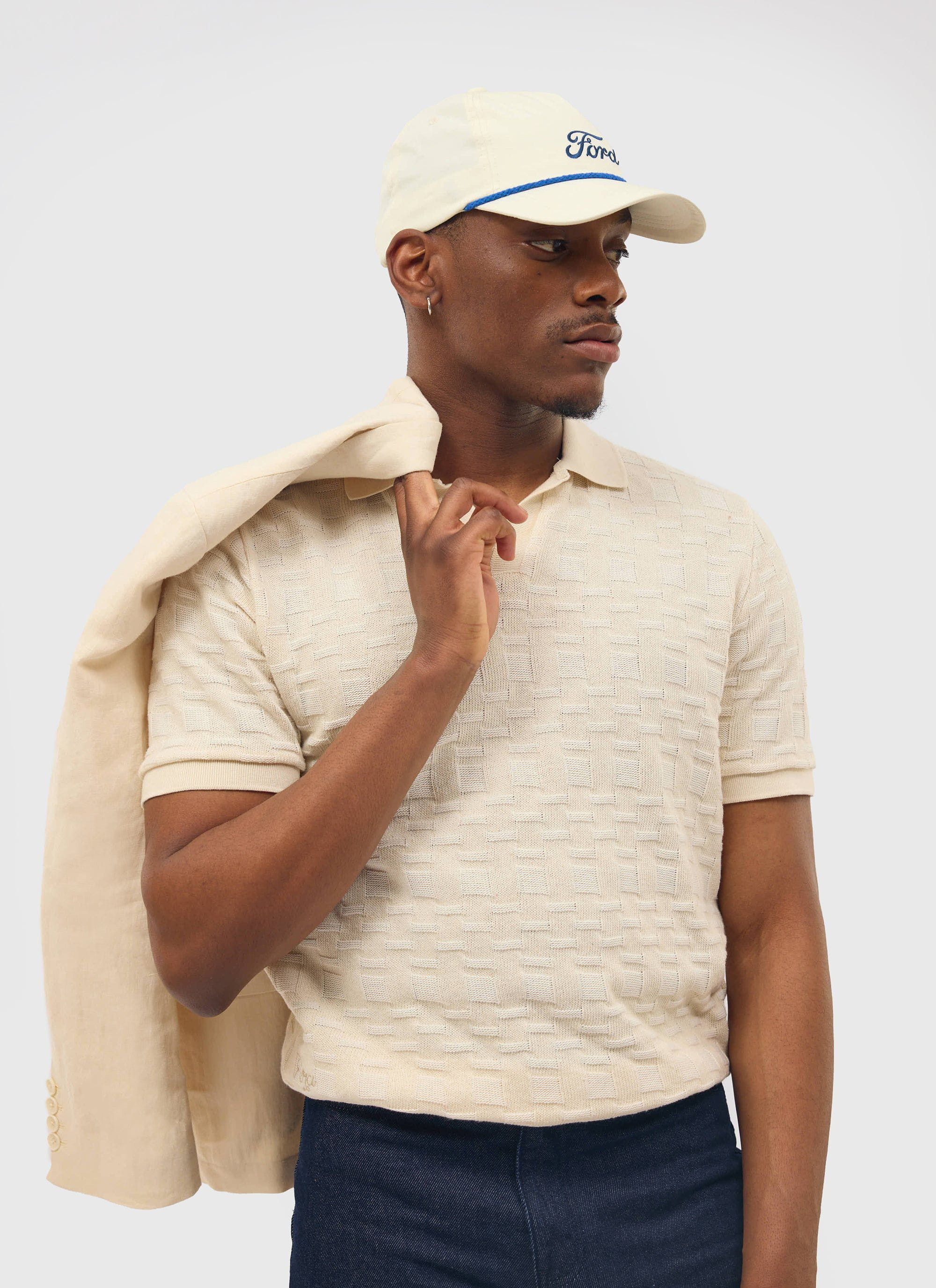 Deck Negroni Knitted Shirt | Cotton | Cream
