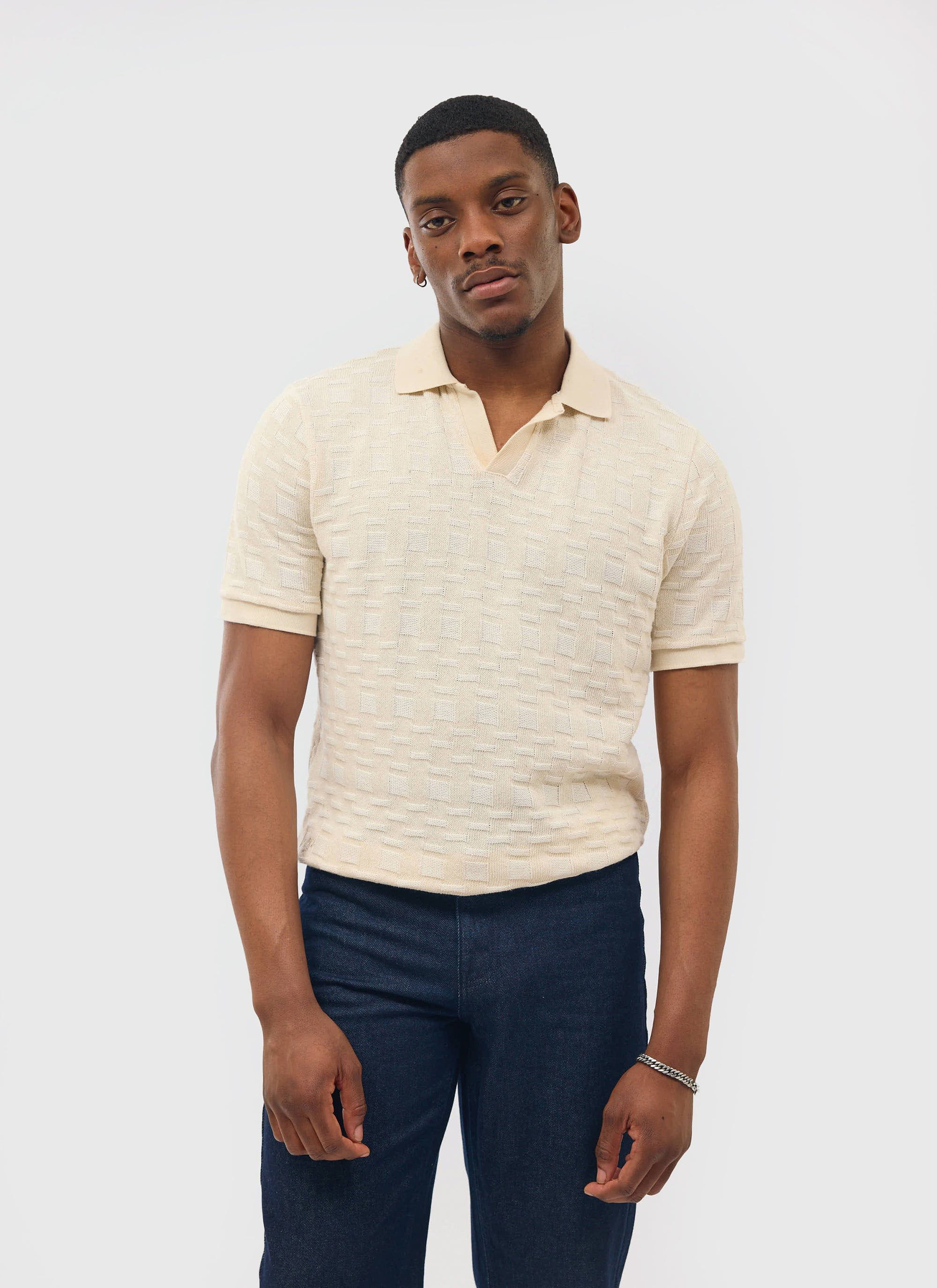 Deck Negroni Knitted Shirt | Cotton | Cream