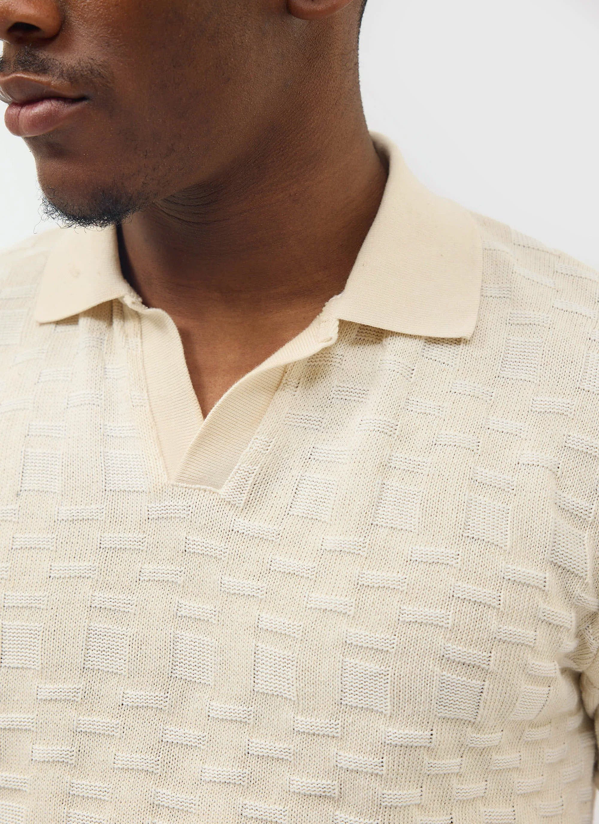 Deck Negroni Knitted Shirt | Cotton | Cream