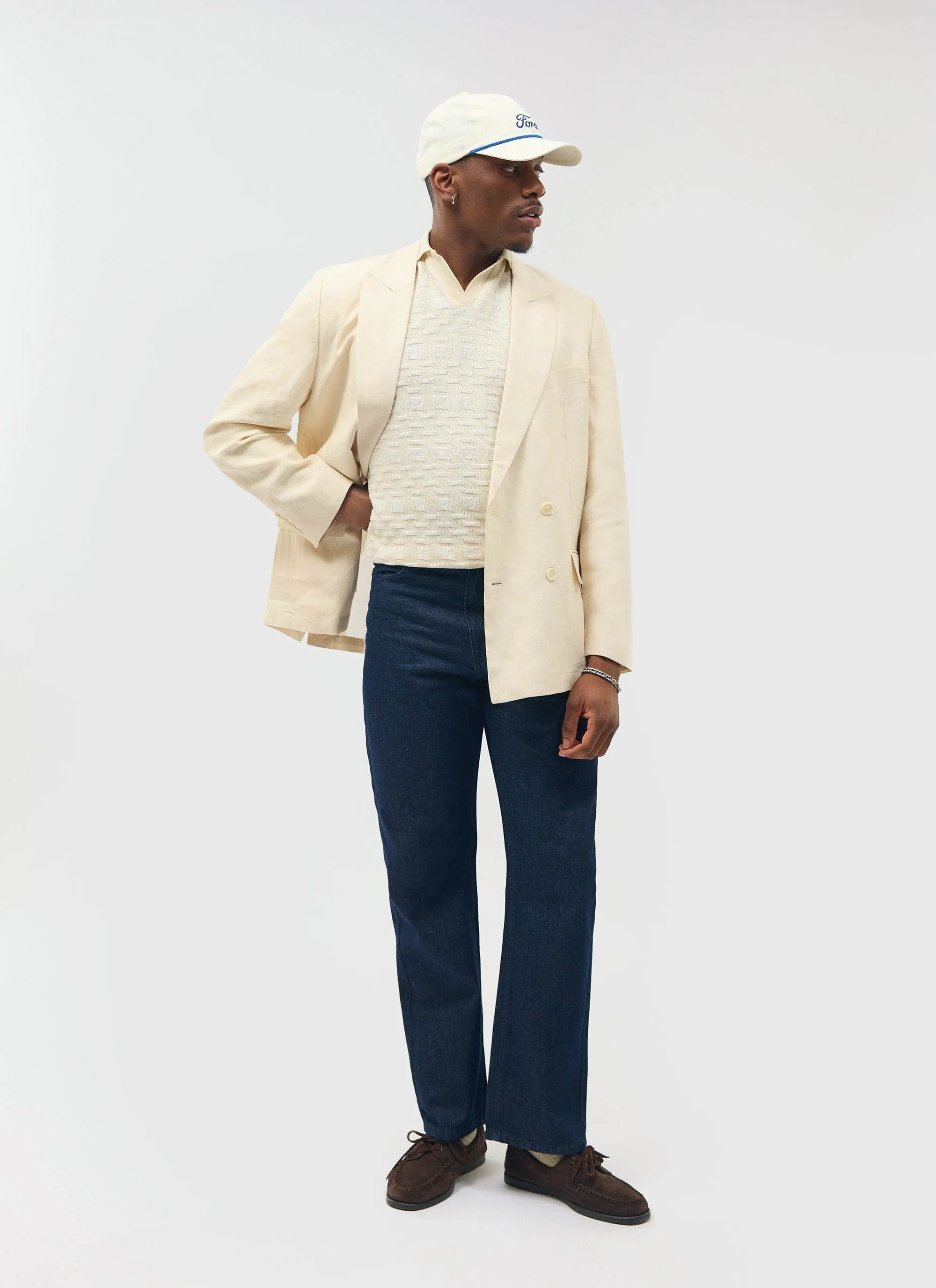 Deck Negroni Knitted Shirt | Cotton | Cream