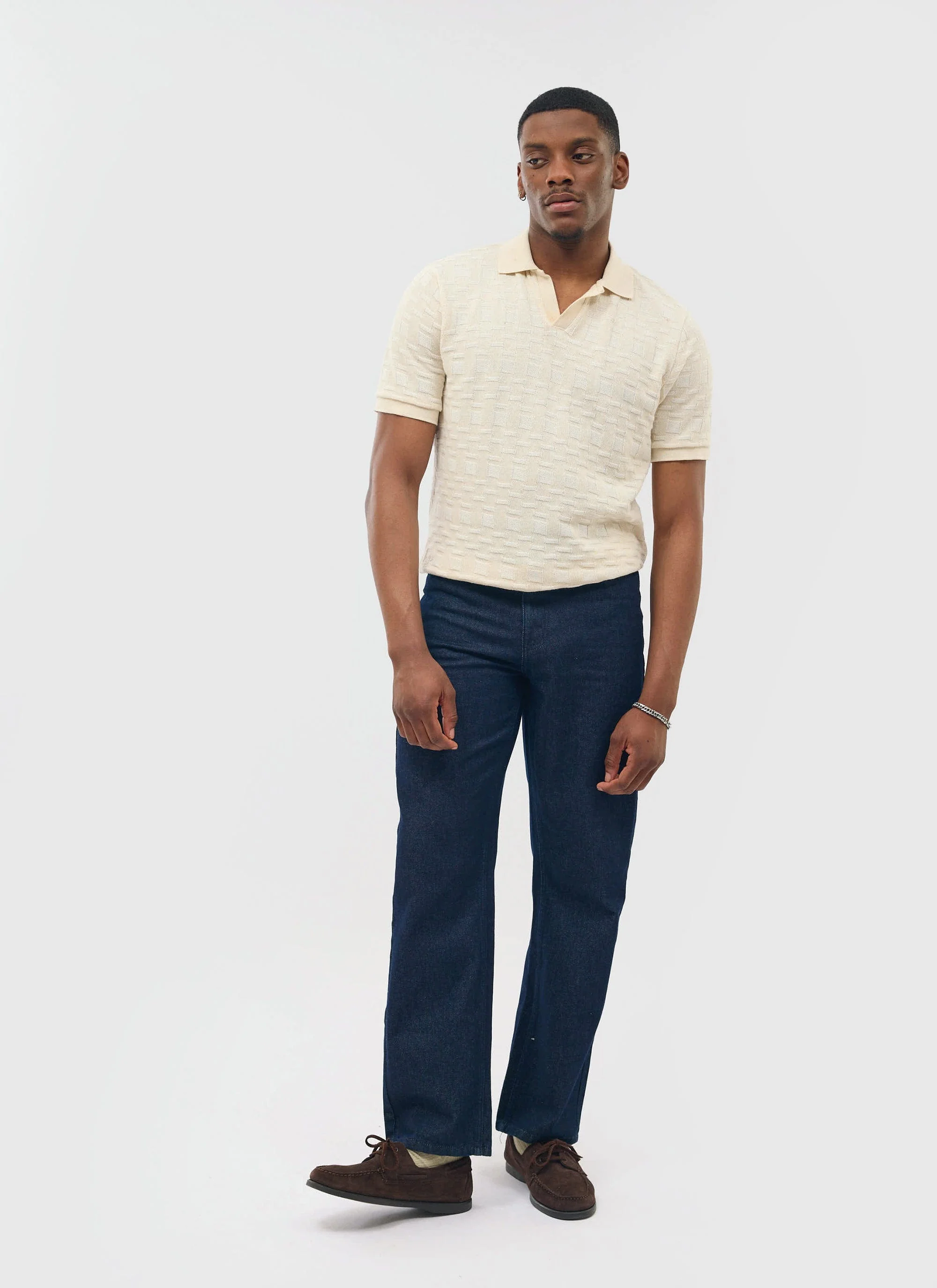 Deck Negroni Knitted Shirt | Cotton | Cream