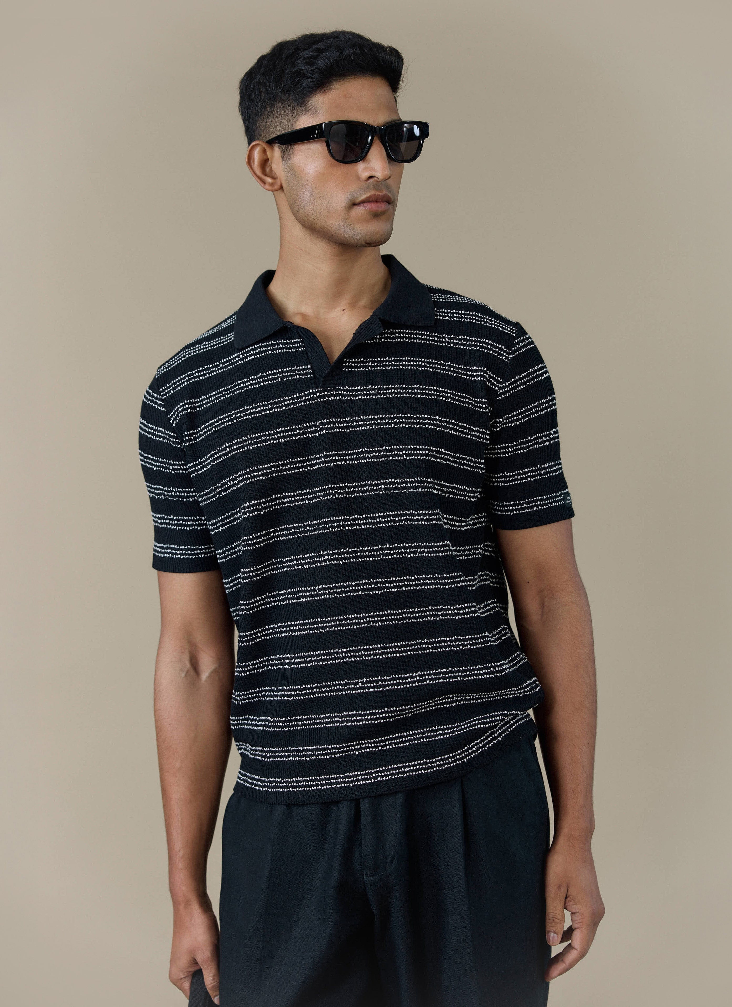 1470-laurent-polo-cotton-black-stripe-4.jpg Laurent Polo | Cotton | Black Stripe