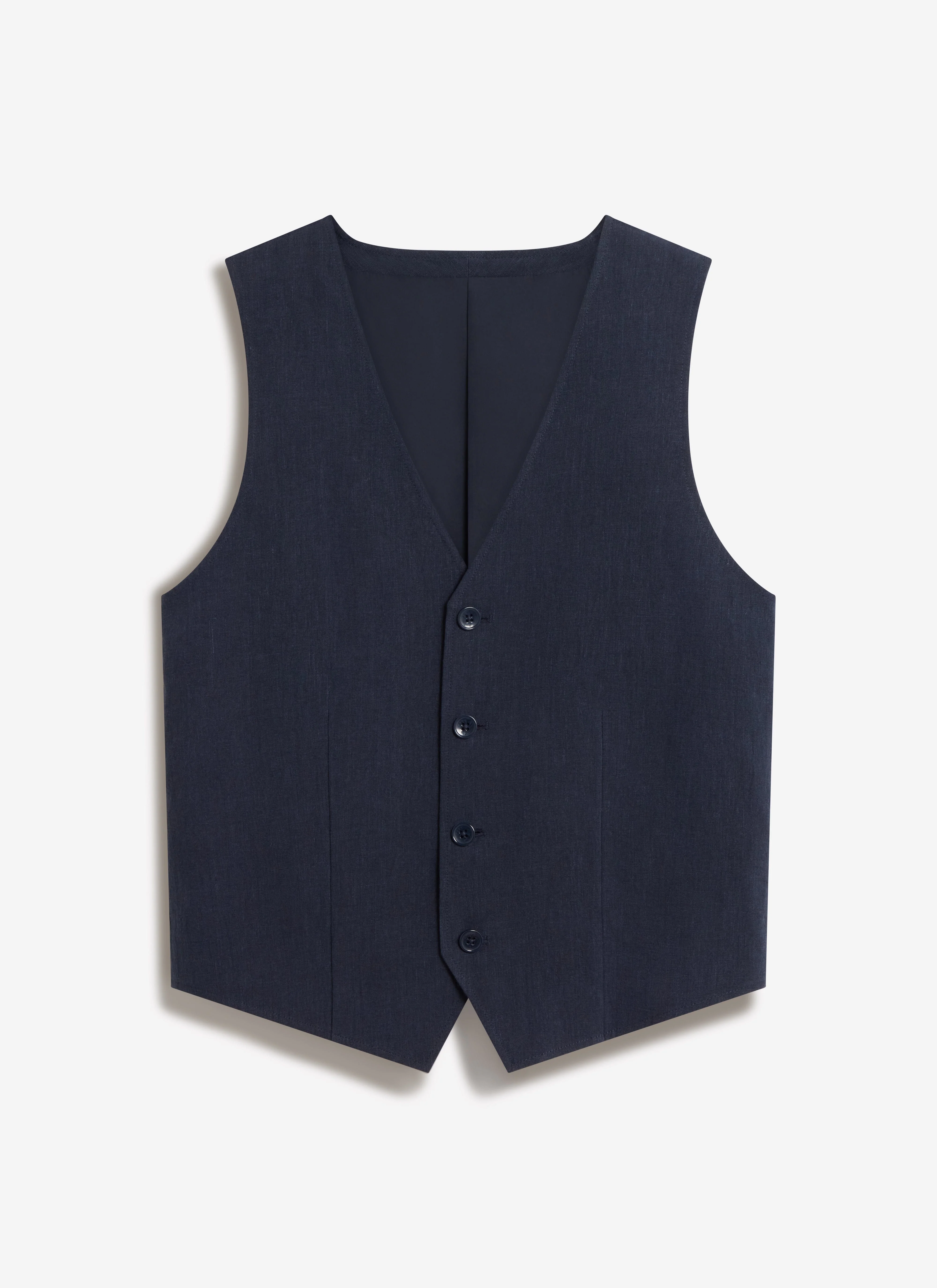 1524-waistcoat-linen-navy-6.webp Waistcoat | Linen | Navy