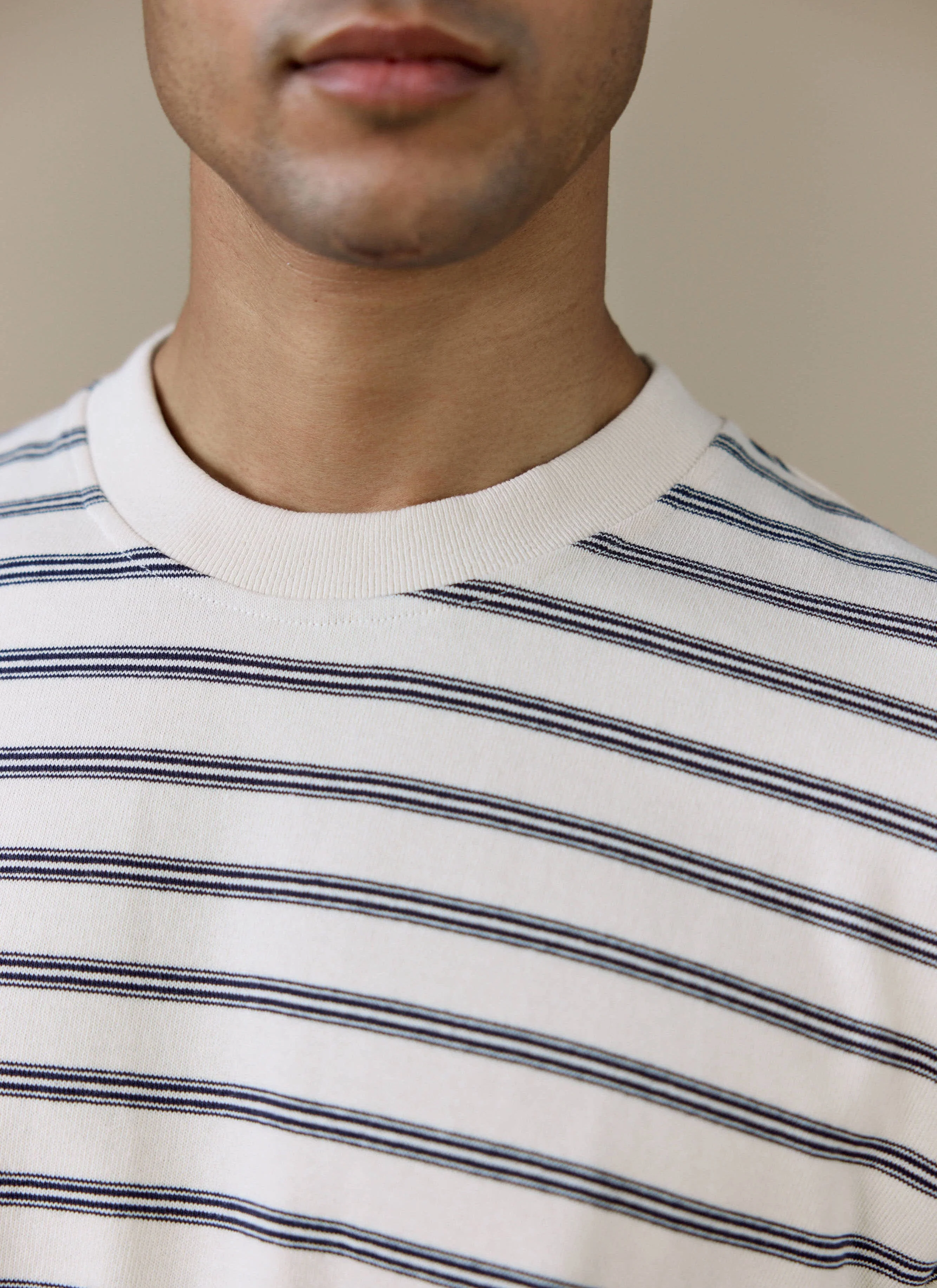 1538-arlo-raw-hem-breton-t-shirt-organic-cotton-white-stripe-2.webp Arlo Raw Hem Breton T Shirt | Organic Cotton | White Stripe