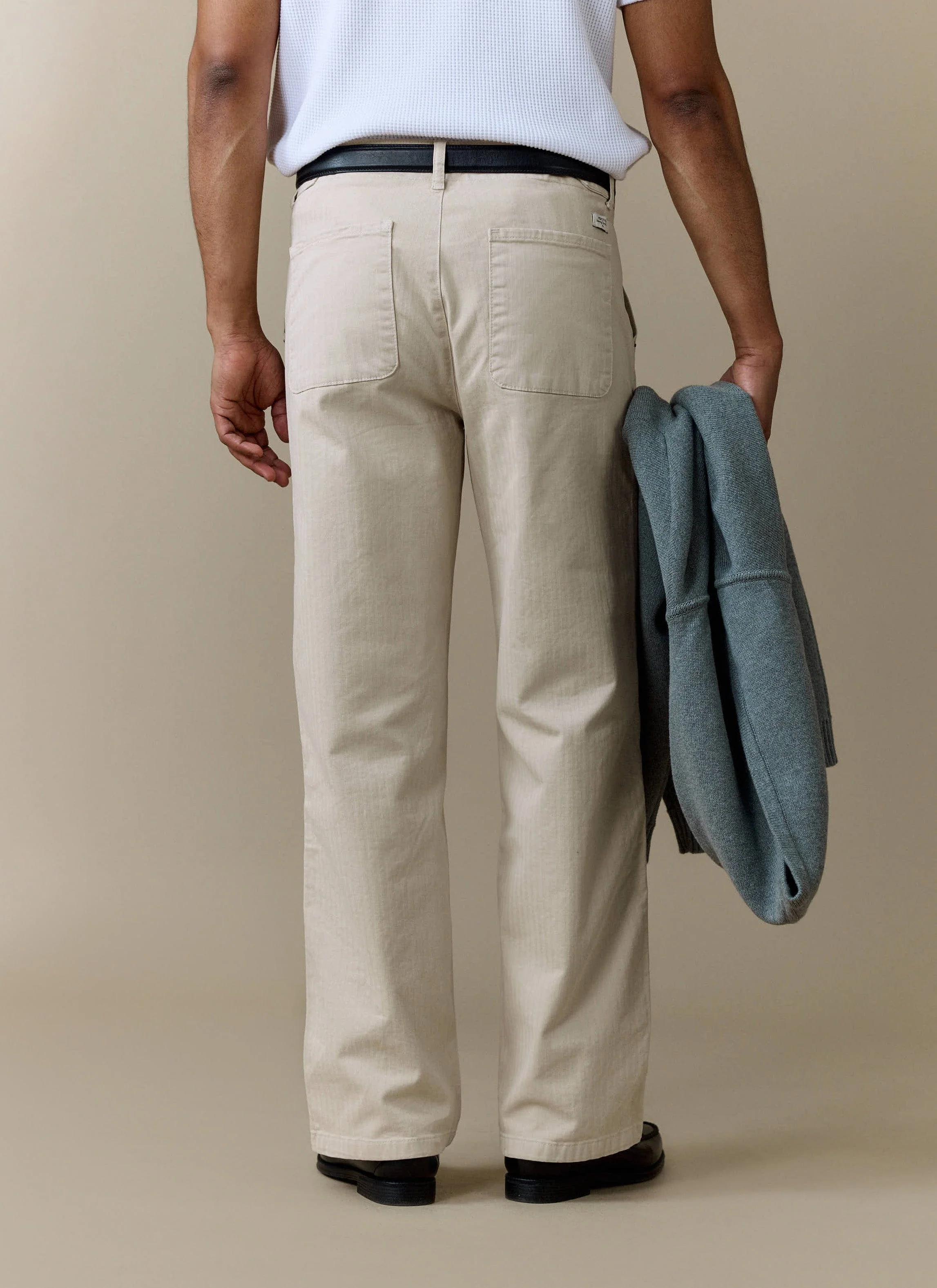 1545-lungo-carpenter-trousers-cotton-cream-4.webp Lungo Carpenter Trousers | Cotton | Cream