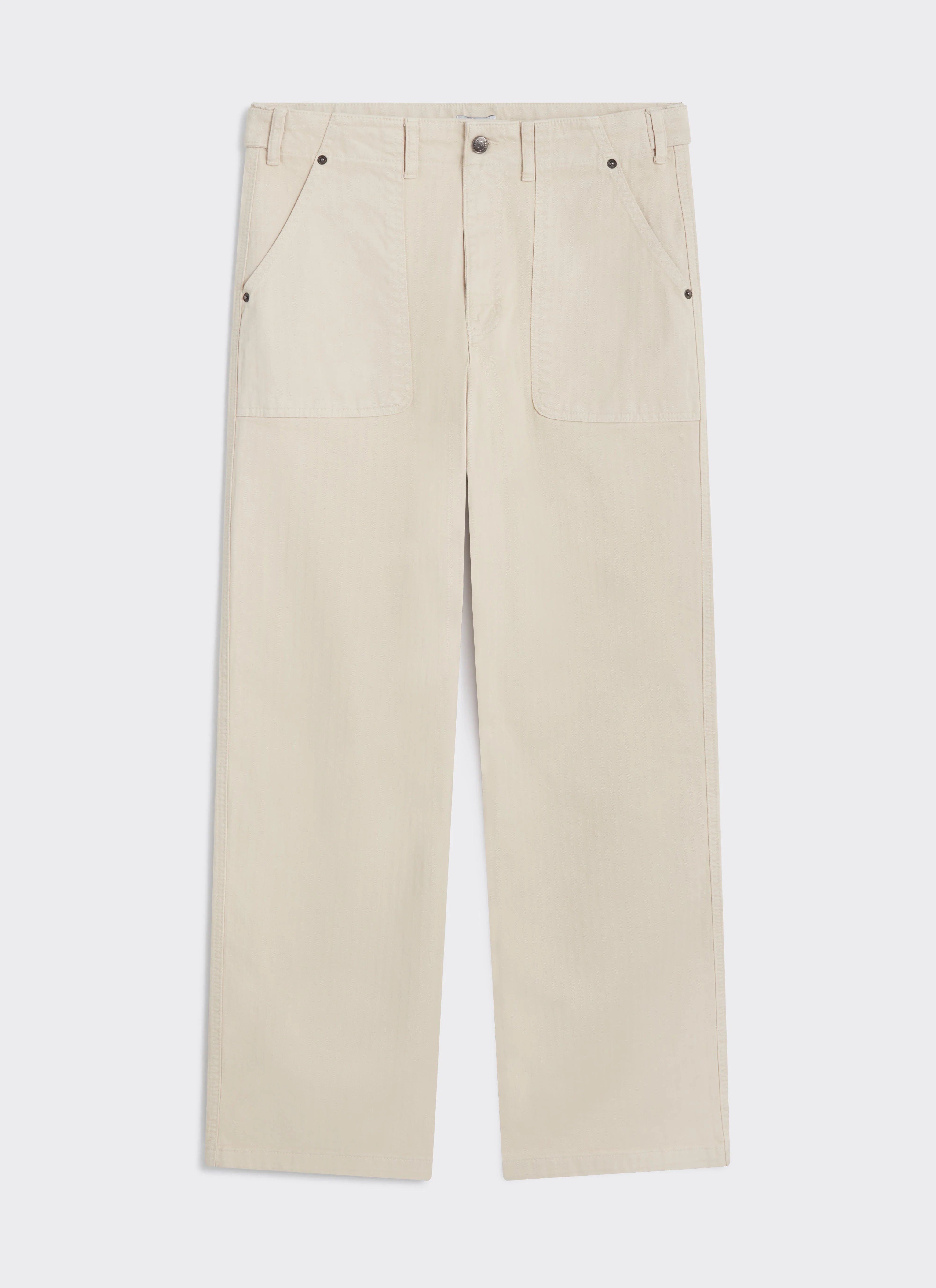 1545-lungo-carpenter-trousers-cotton-cream-6.webp Lungo Carpenter Trousers | Cotton | Cream
