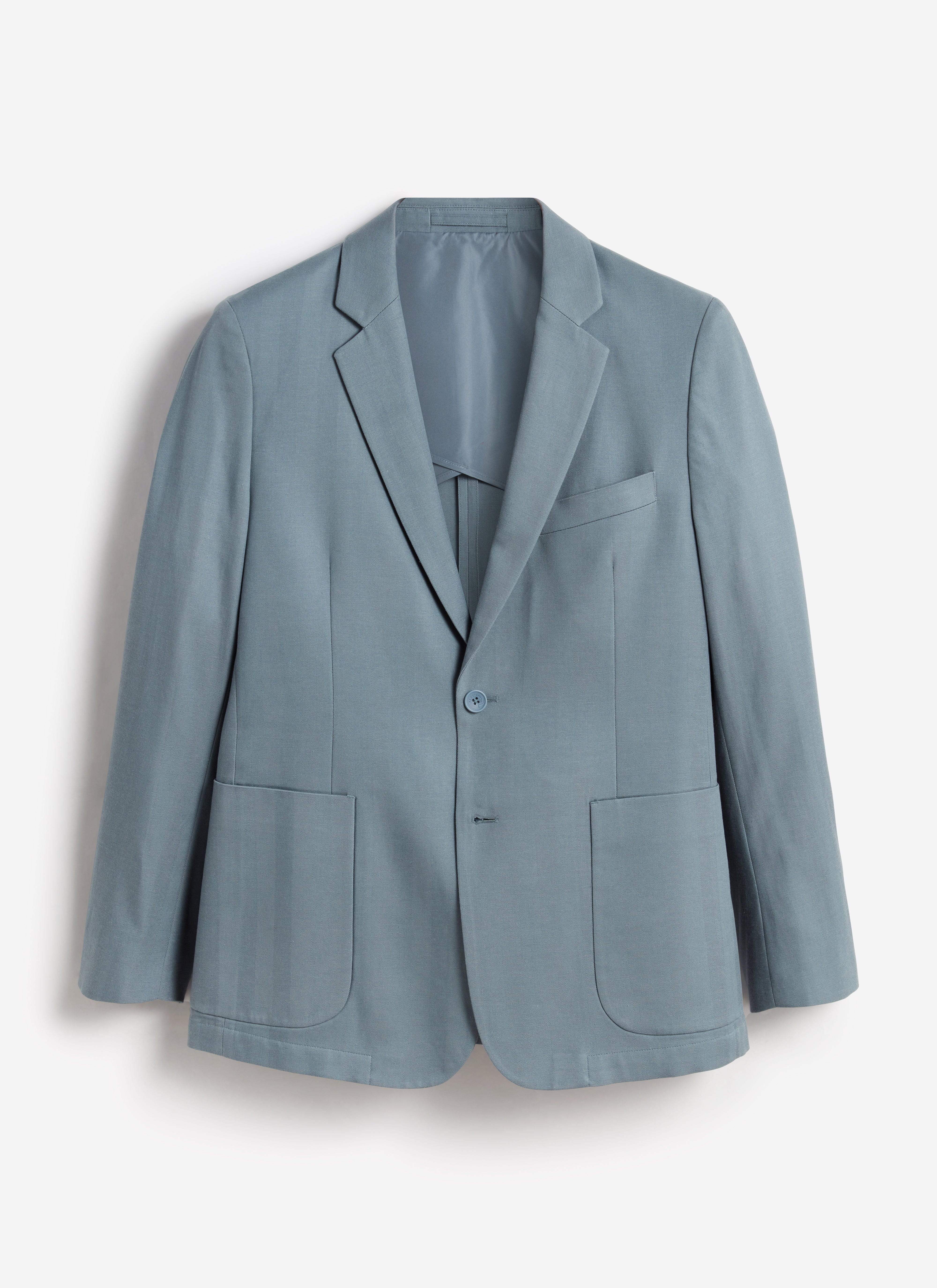 1587-lyocell-regular-blazer-slate-blue-8.jpg Lyocell Regular Blazer | Slate Blue