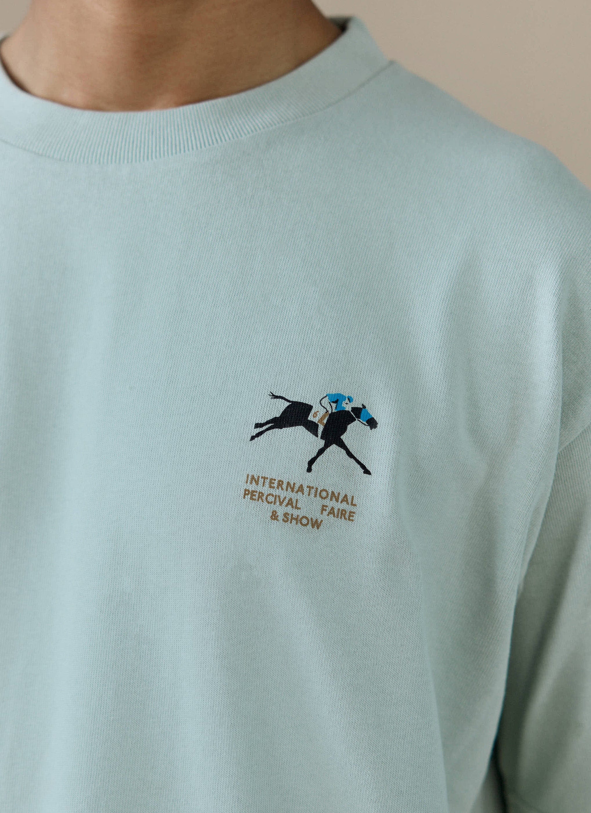 Fair and Show Oversized T Shirt | Organic Cotton | Sage