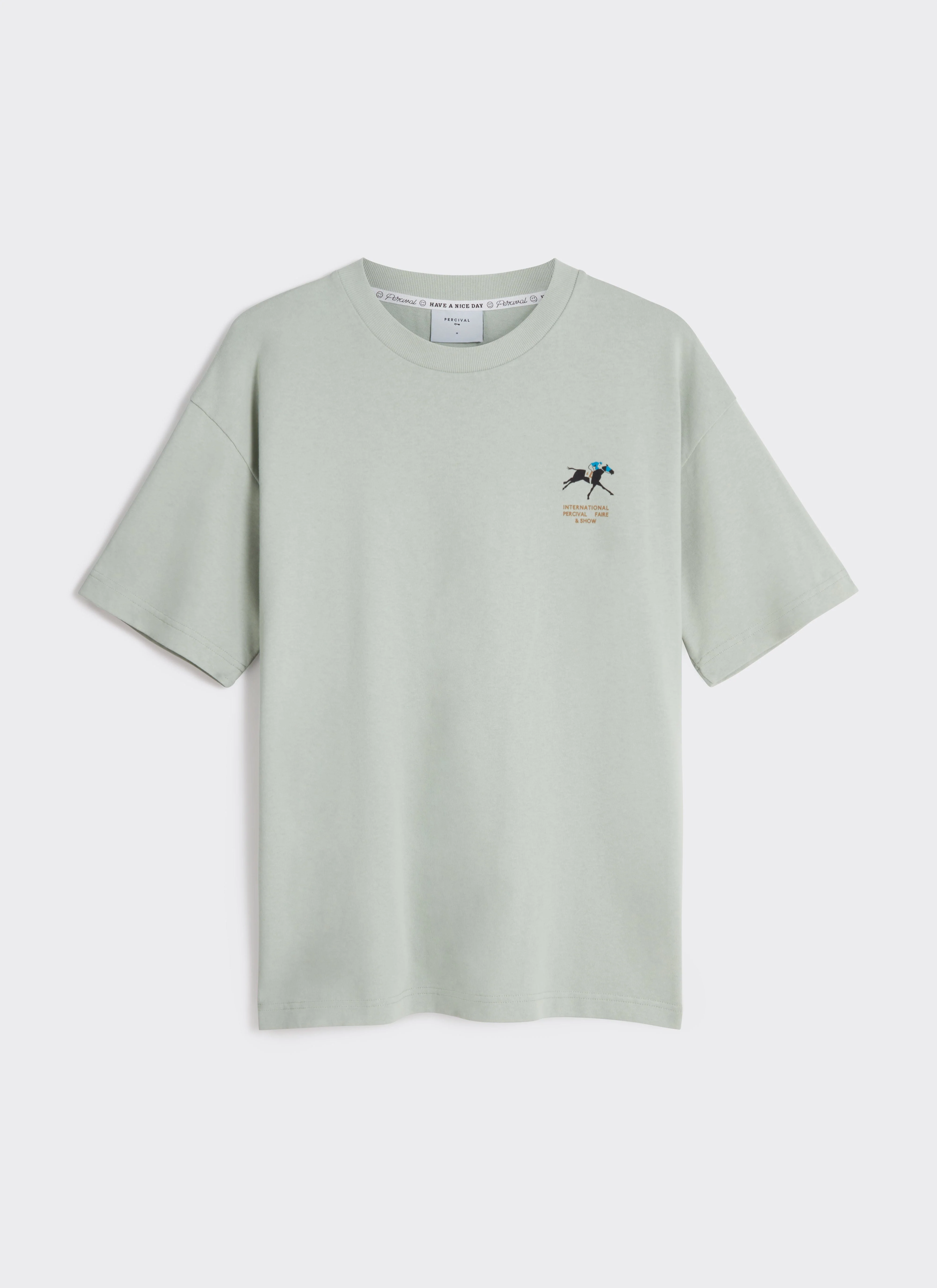 Fair and Show Oversized T Shirt | Organic Cotton | Sage