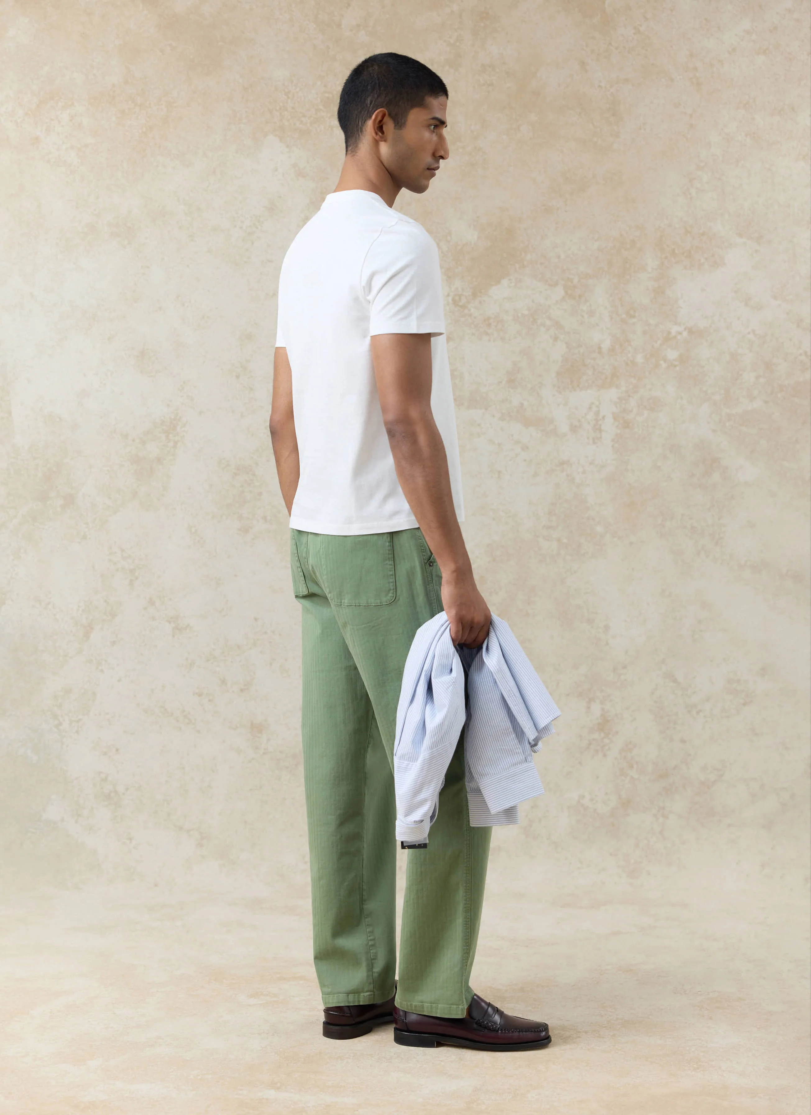 161-austin-slub-slim-fit-t-shirt-organic-cotton-white-3.webp Austin Slub Slim Fit T Shirt | Organic Cotton | White
