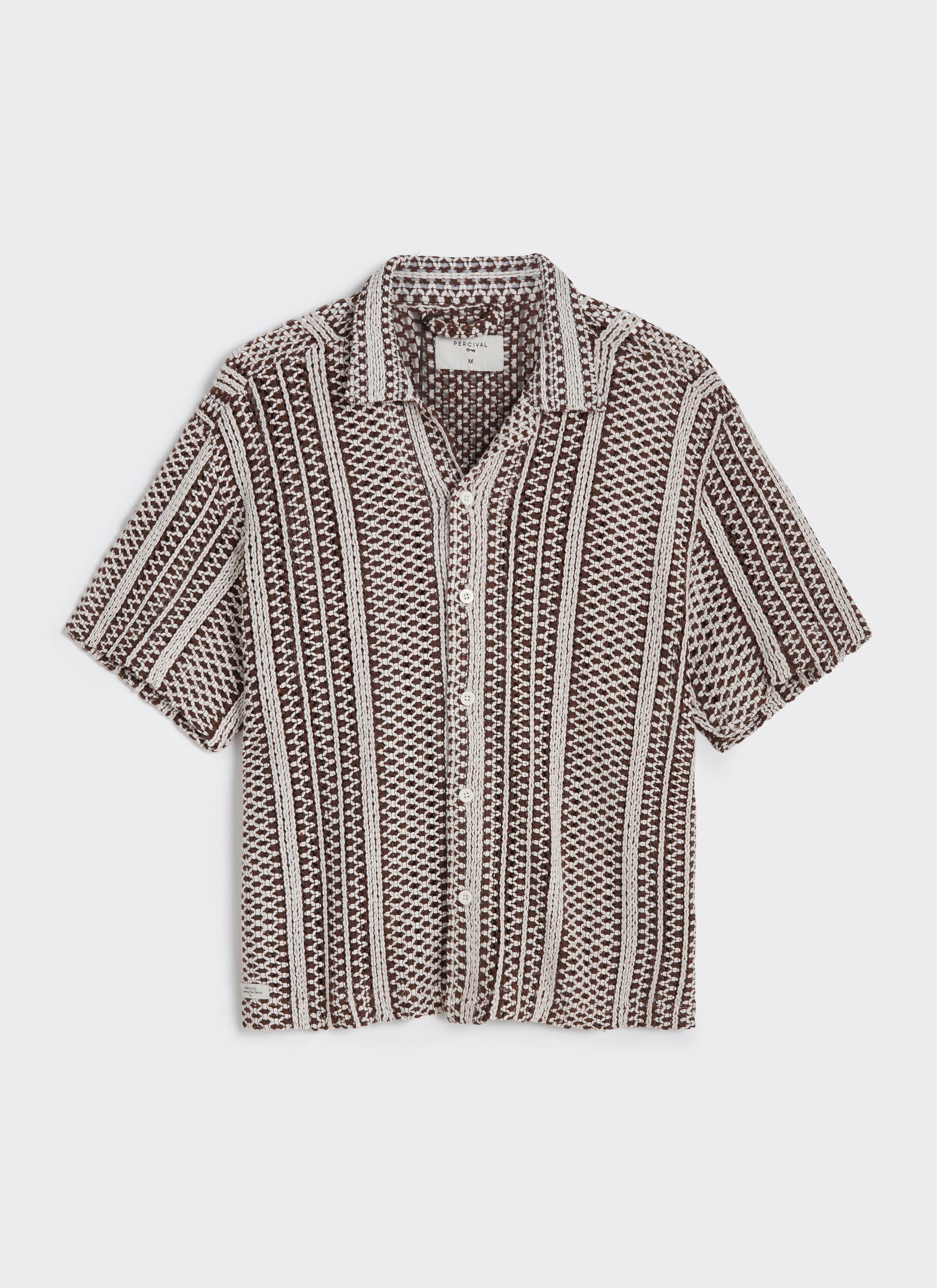 1622-hugh-crochet-boxy-shirt-cotton-blend-brown-7.webp Hugh Crochet Boxy Shirt | Cotton Blend | Brown