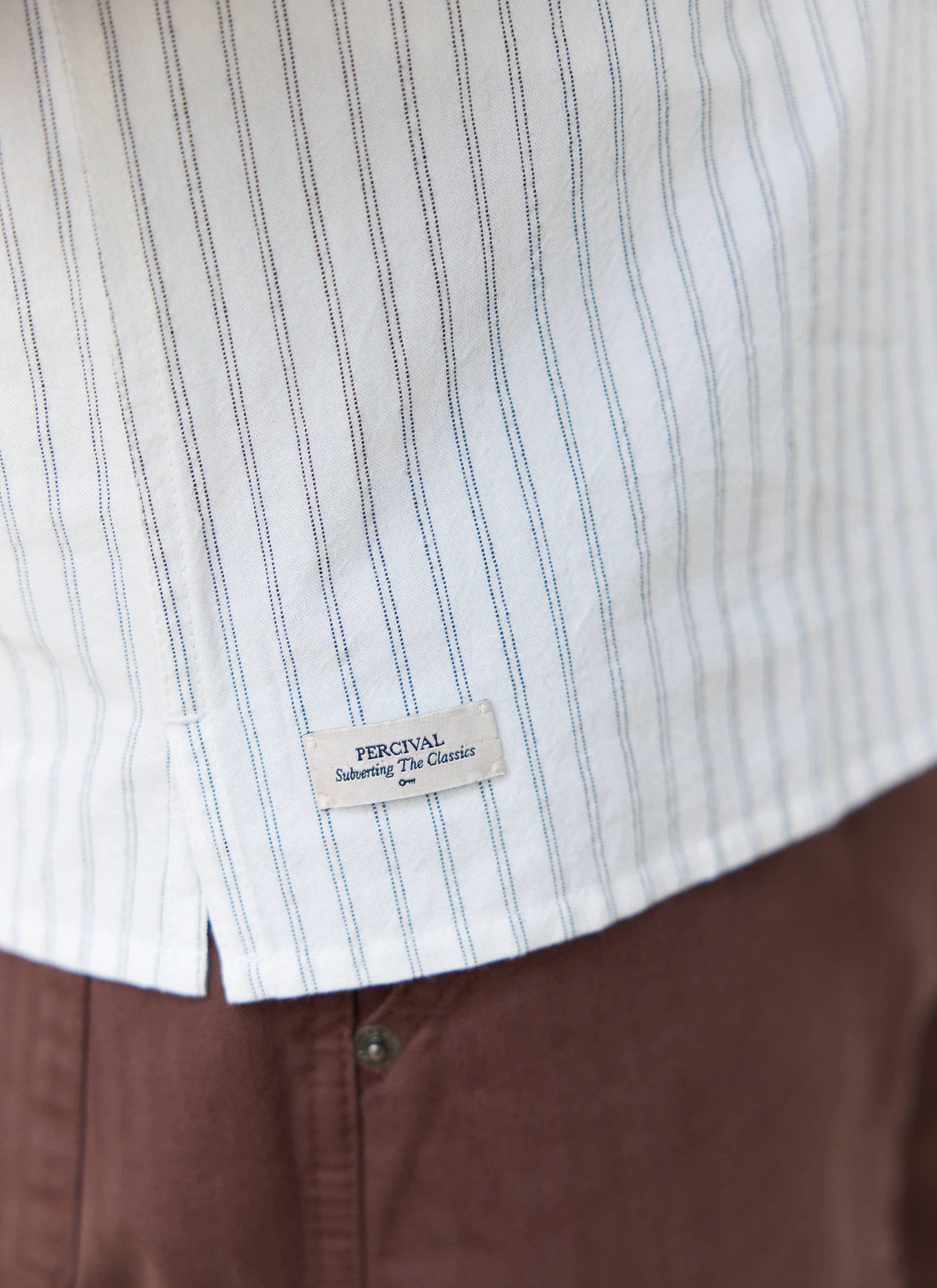 168-lucia-embroidered-shirt-cotton-cream-stripe-8.webp Lucia Embroidered Shirt | Cotton | Cream Stripe