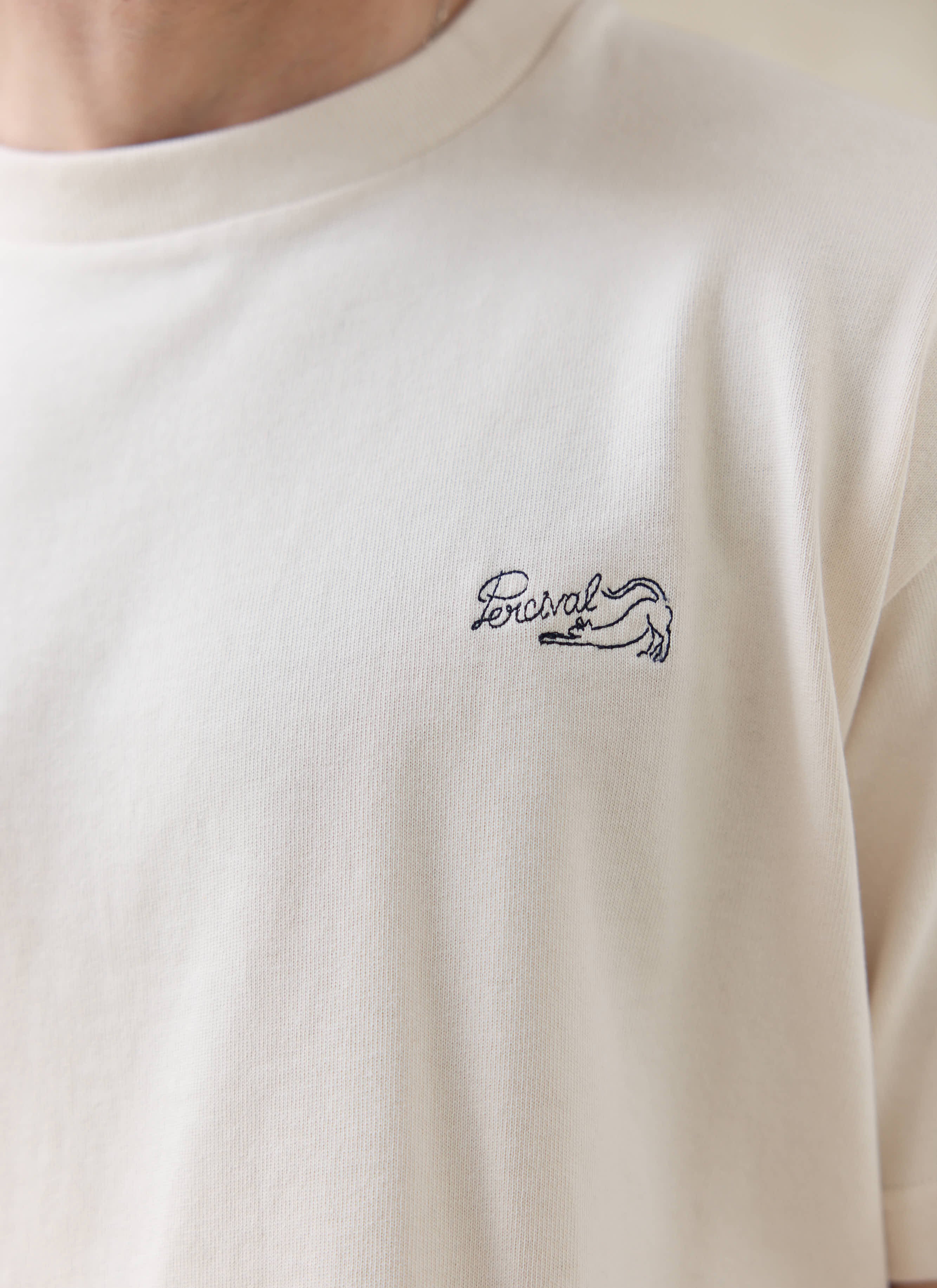 1685-clarke-oversized-embroidered-t-shirt-organic-cotton-cream-1.jpg Clarke Oversized Embroidered T Shirt | Organic Cotton | Cream
