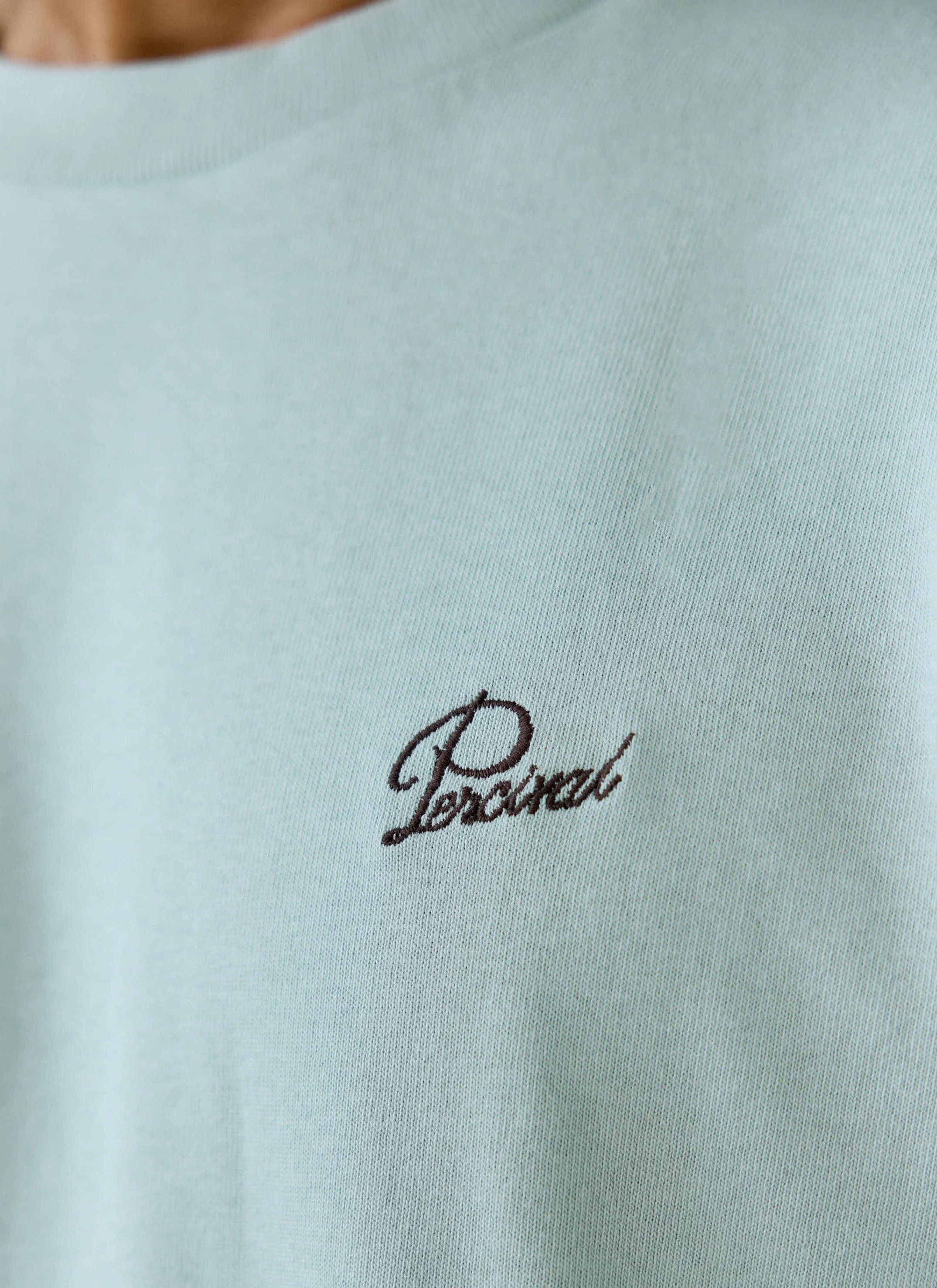 1692-perci-script-t-shirt-organic-cotton-sage-2.webp Perci Script T Shirt | Organic Cotton | Sage