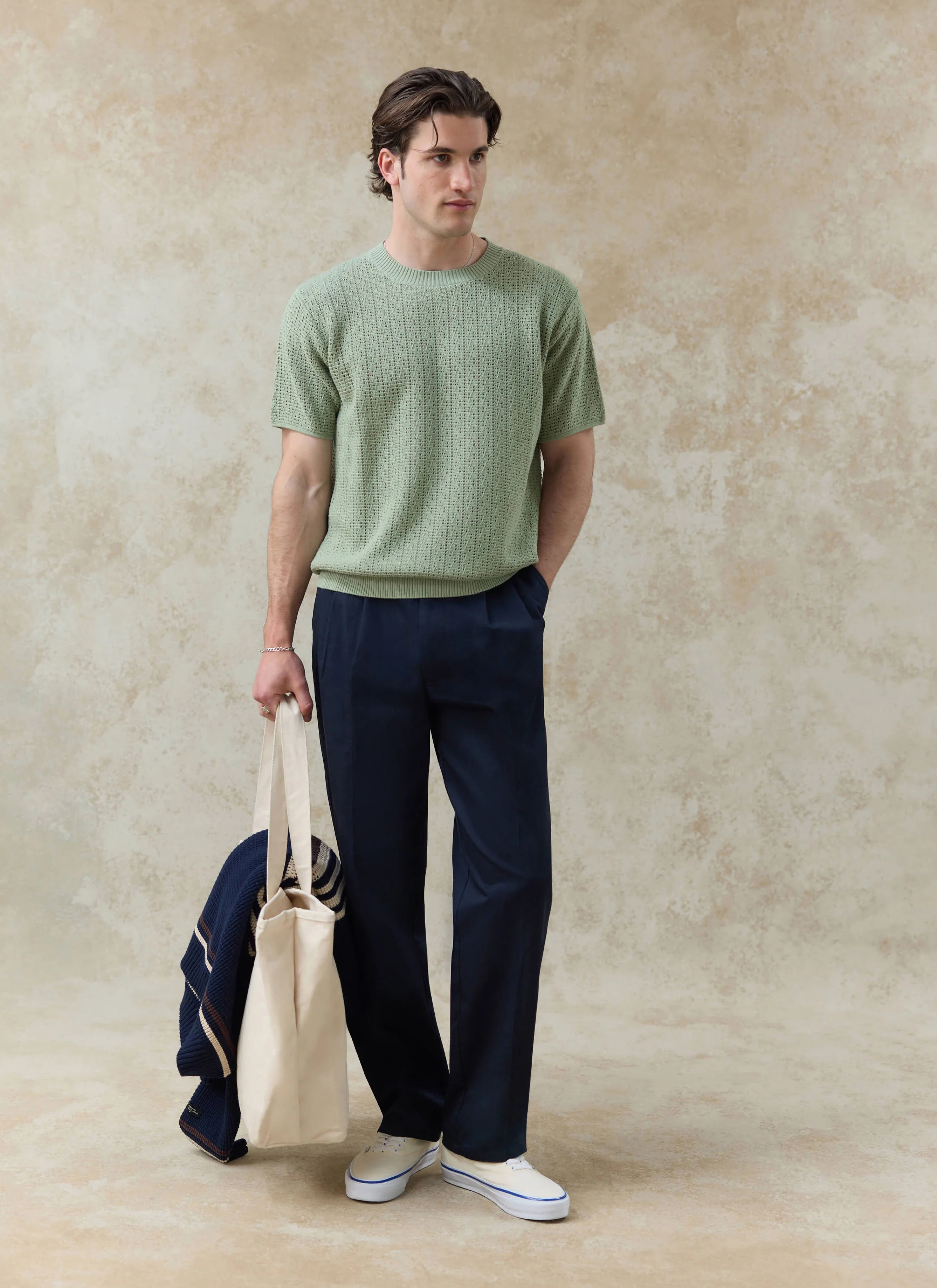 1720-siena-knitted-t-shirt-100-cotton-pistachio-2.webp Siena Knitted T Shirt | 100% Cotton | Pistachio