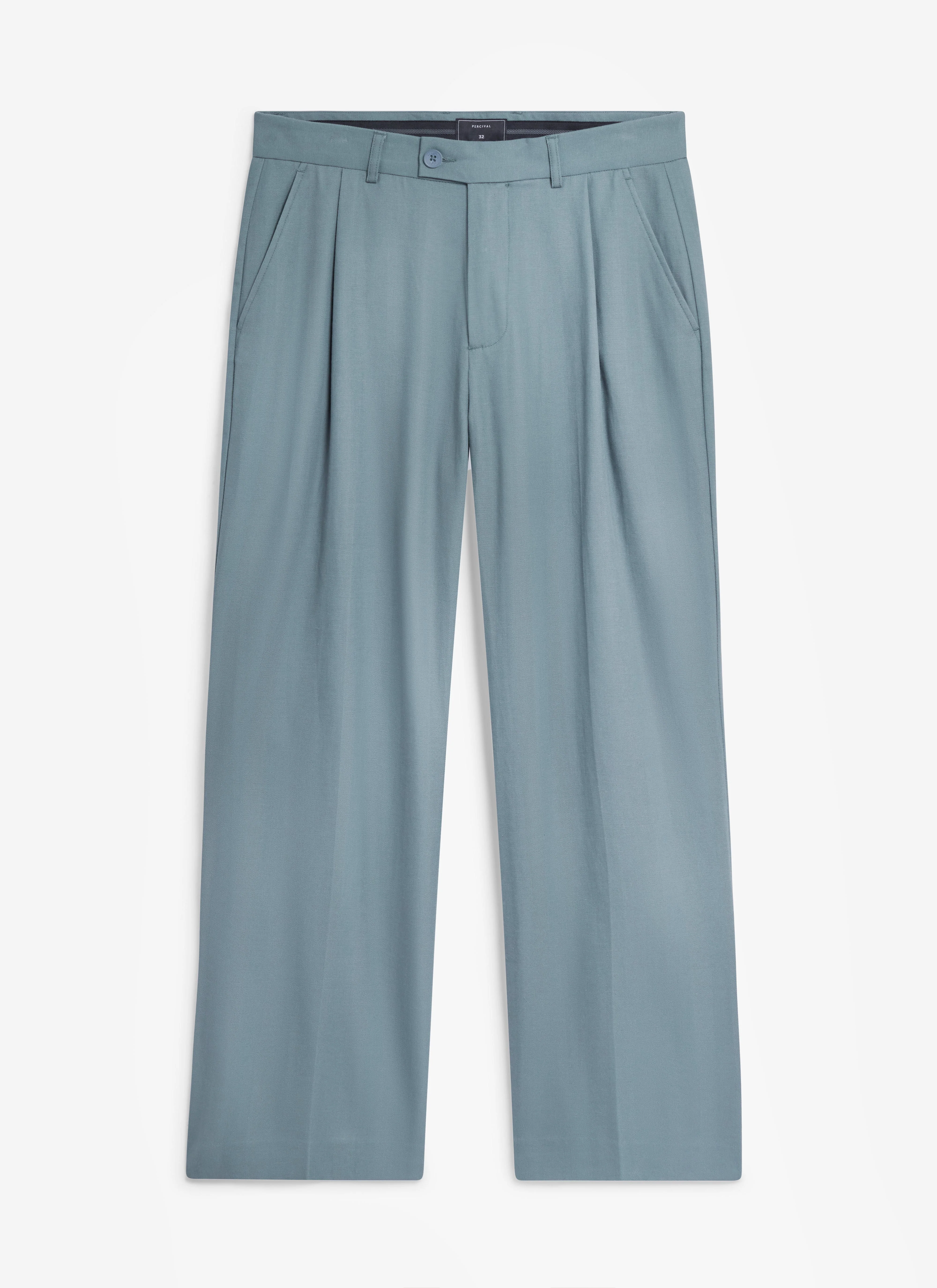 1769-pleated-leg-trousers-lyocell-slate-blue-5.webp Pleated Leg Trousers | Lyocell | Slate Blue