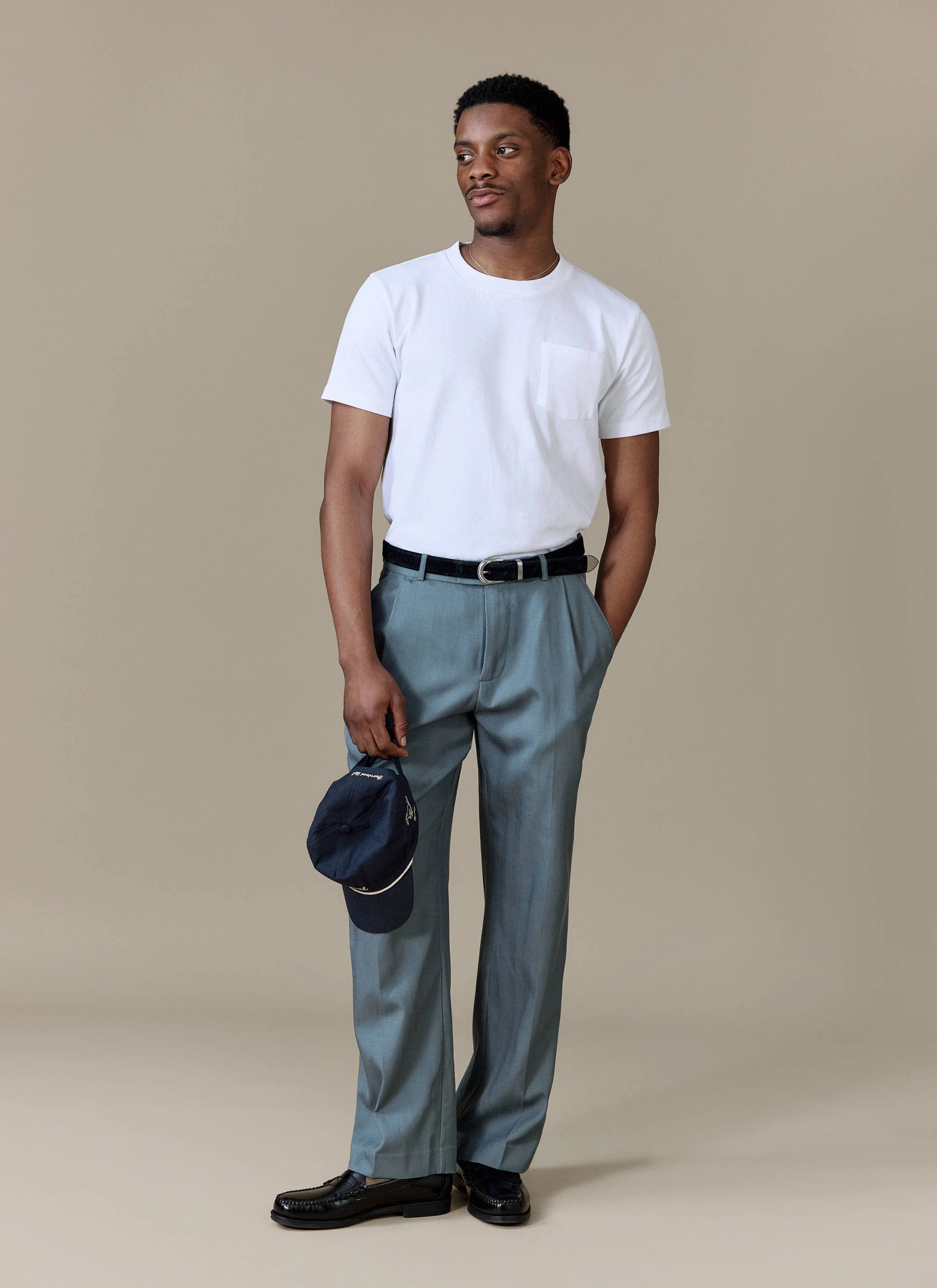 1769-pleated-leg-trousers-lyocell-slate-blue-6.webp Pleated Leg Trousers | Lyocell | Slate Blue