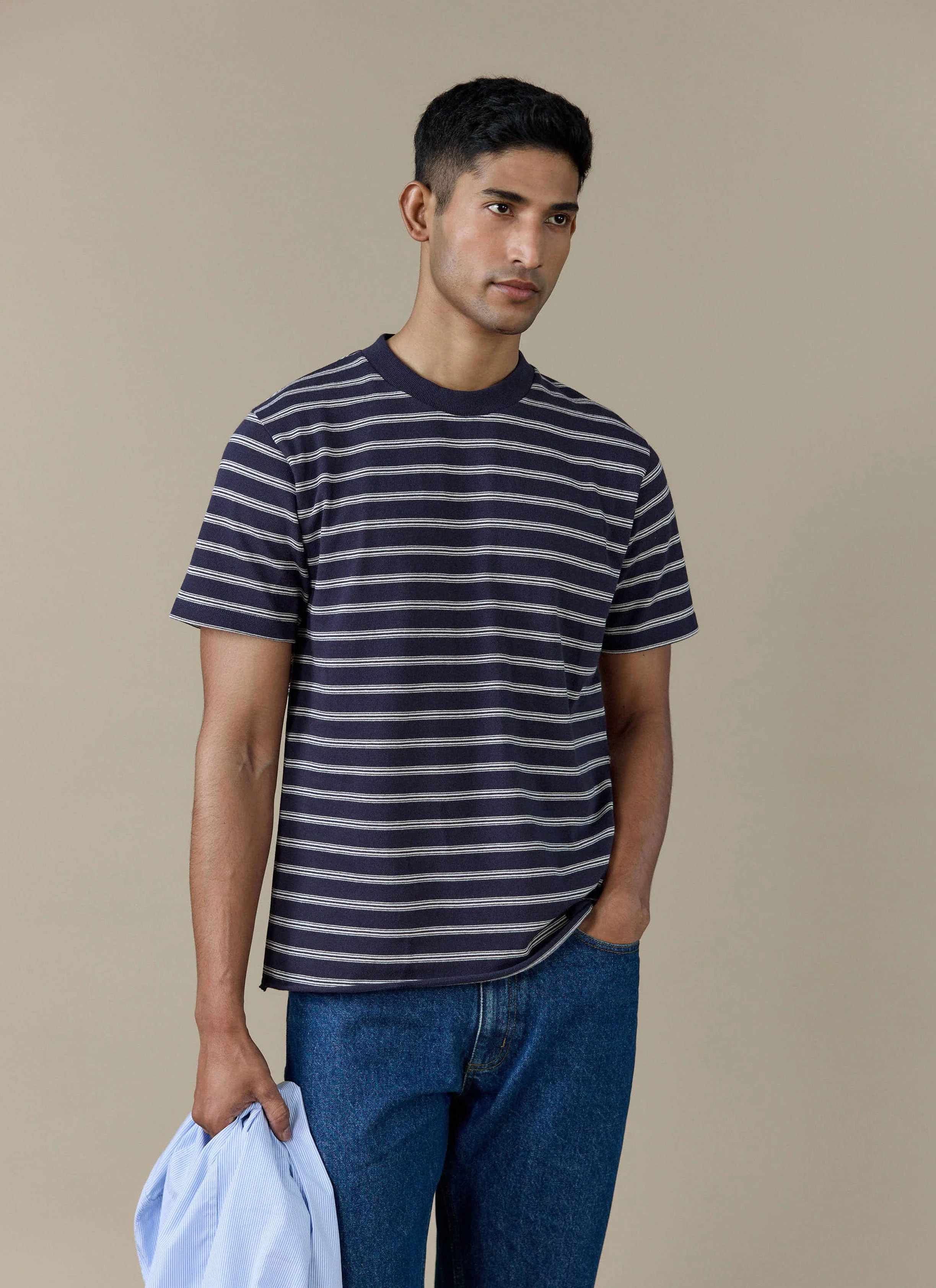 1802-arlo-raw-hem-breton-t-shirt-organic-cotton-navy-stripe-1.webp Arlo Raw Hem Breton T Shirt | Organic Cotton | Navy Stripe