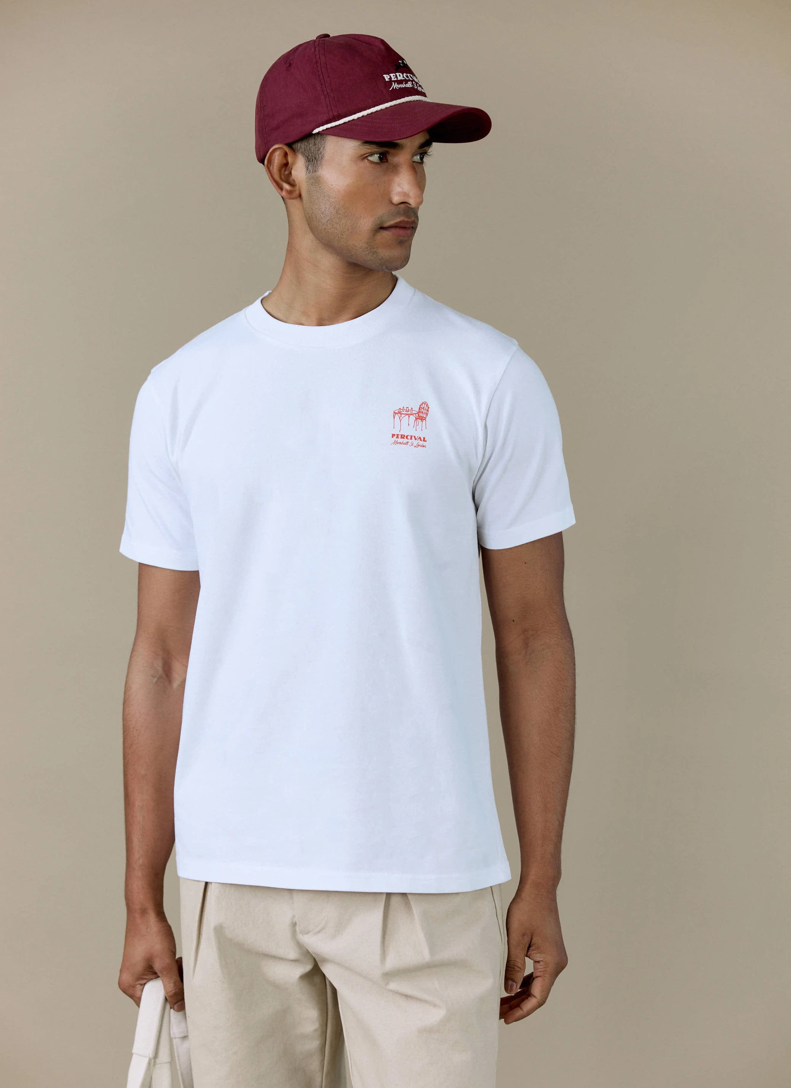 1809-perci-fine-wines-t-shirt-organic-cotton-white-5.webp Perci Fine Wines T Shirt | Organic Cotton | White