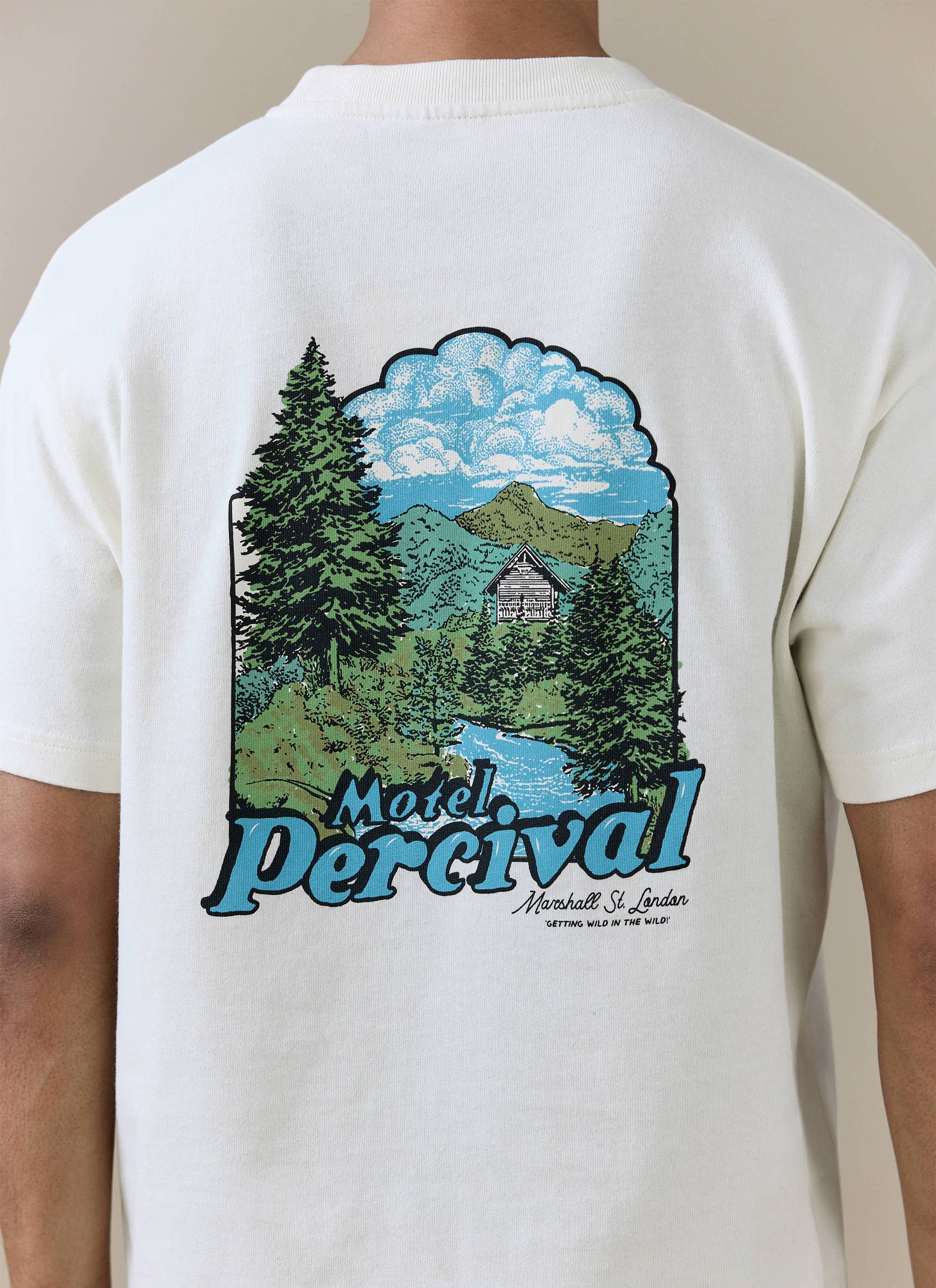Arnold Oversized T Shirt | Organic Cotton | Cream