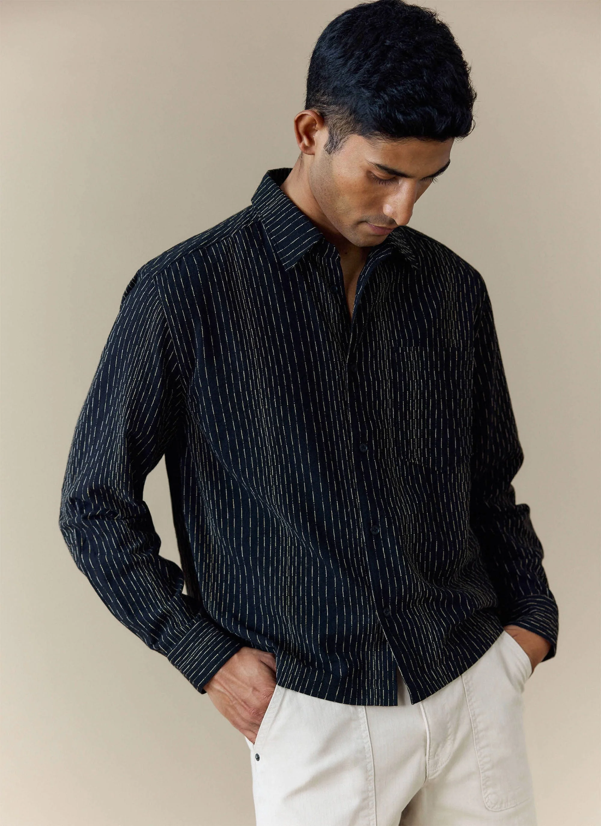 1903-leland-cuban-boxy-shirt-cotton-black-8.webp Leland Cuban Boxy Shirt | Cotton | Black