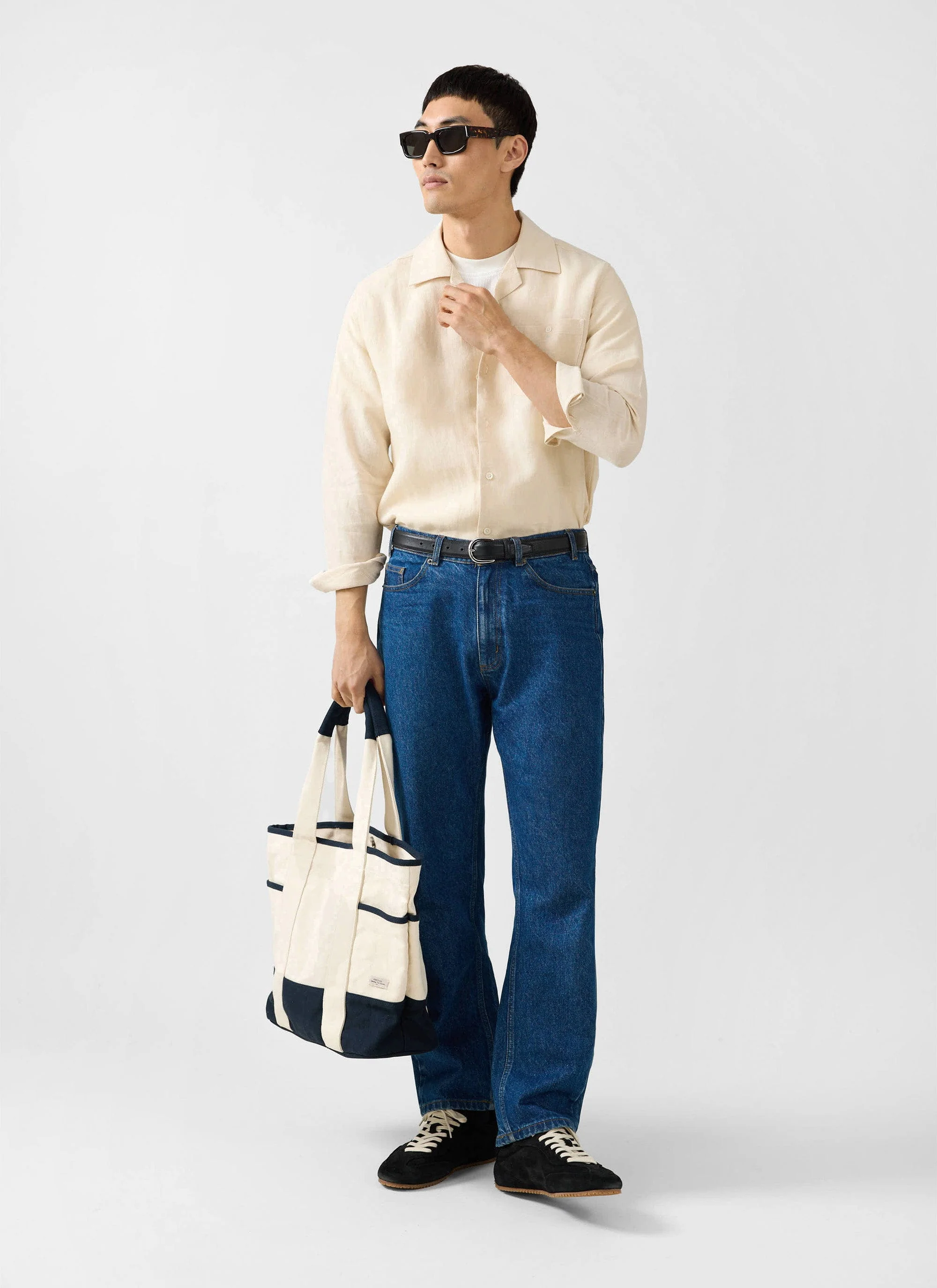 1957-long-sleeve-cuban-linen-shirt-cream-5.webp Long Sleeve Cuban Linen Shirt | Cream