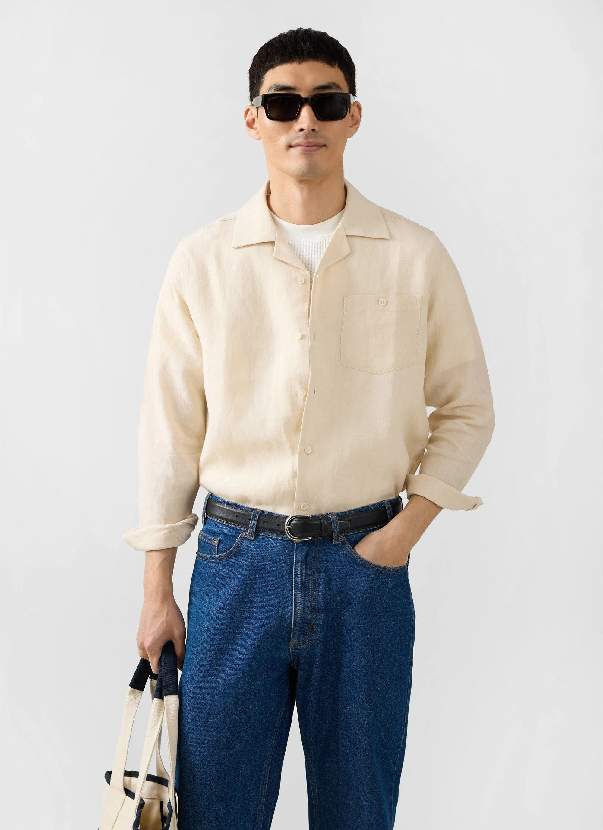 1957-long-sleeve-cuban-linen-shirt-cream-6.webp Long Sleeve Cuban Linen Shirt | Cream