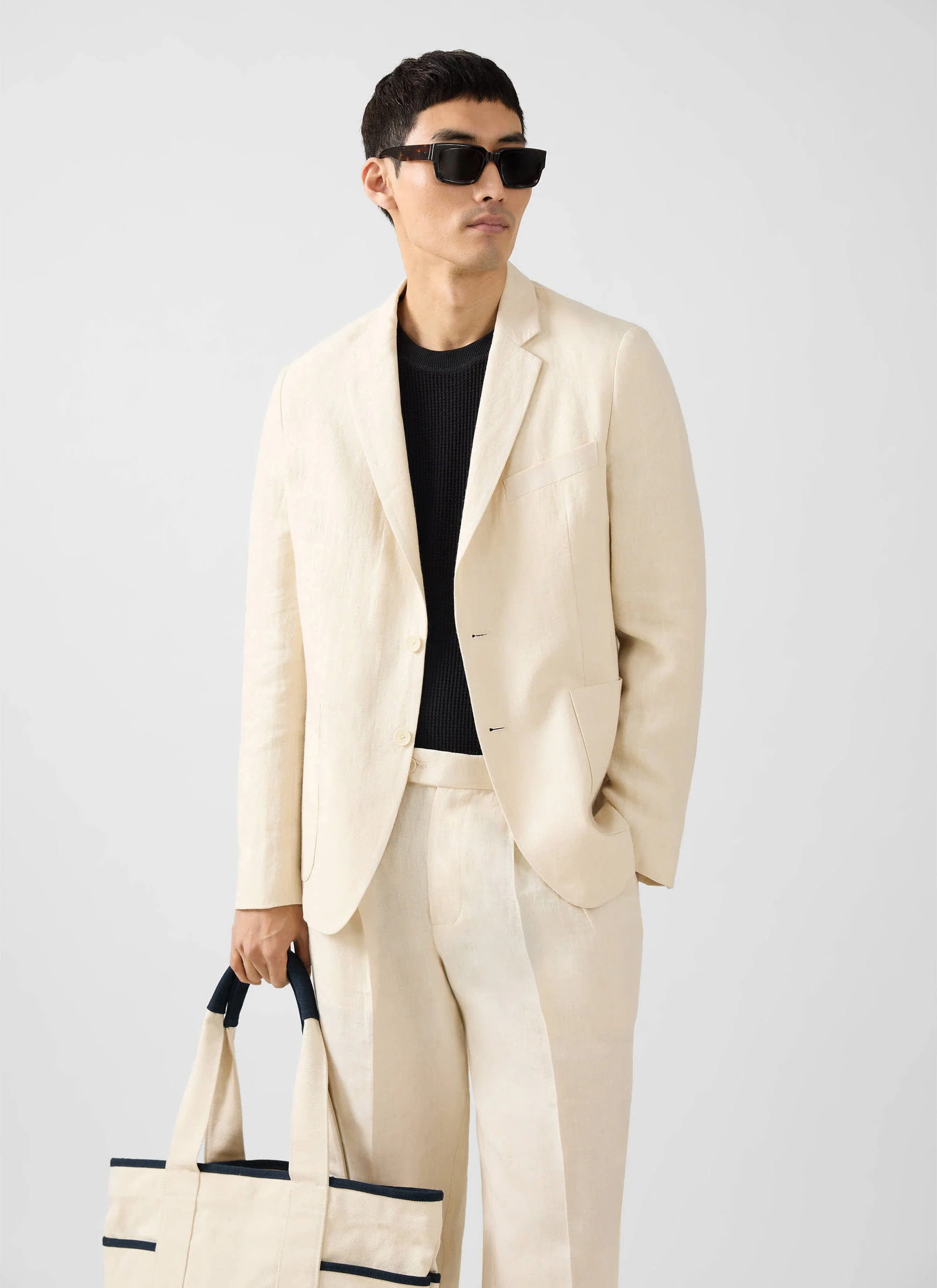 2121-tailored-linen-blazer-cream-7.webp Tailored Linen Blazer | Cream