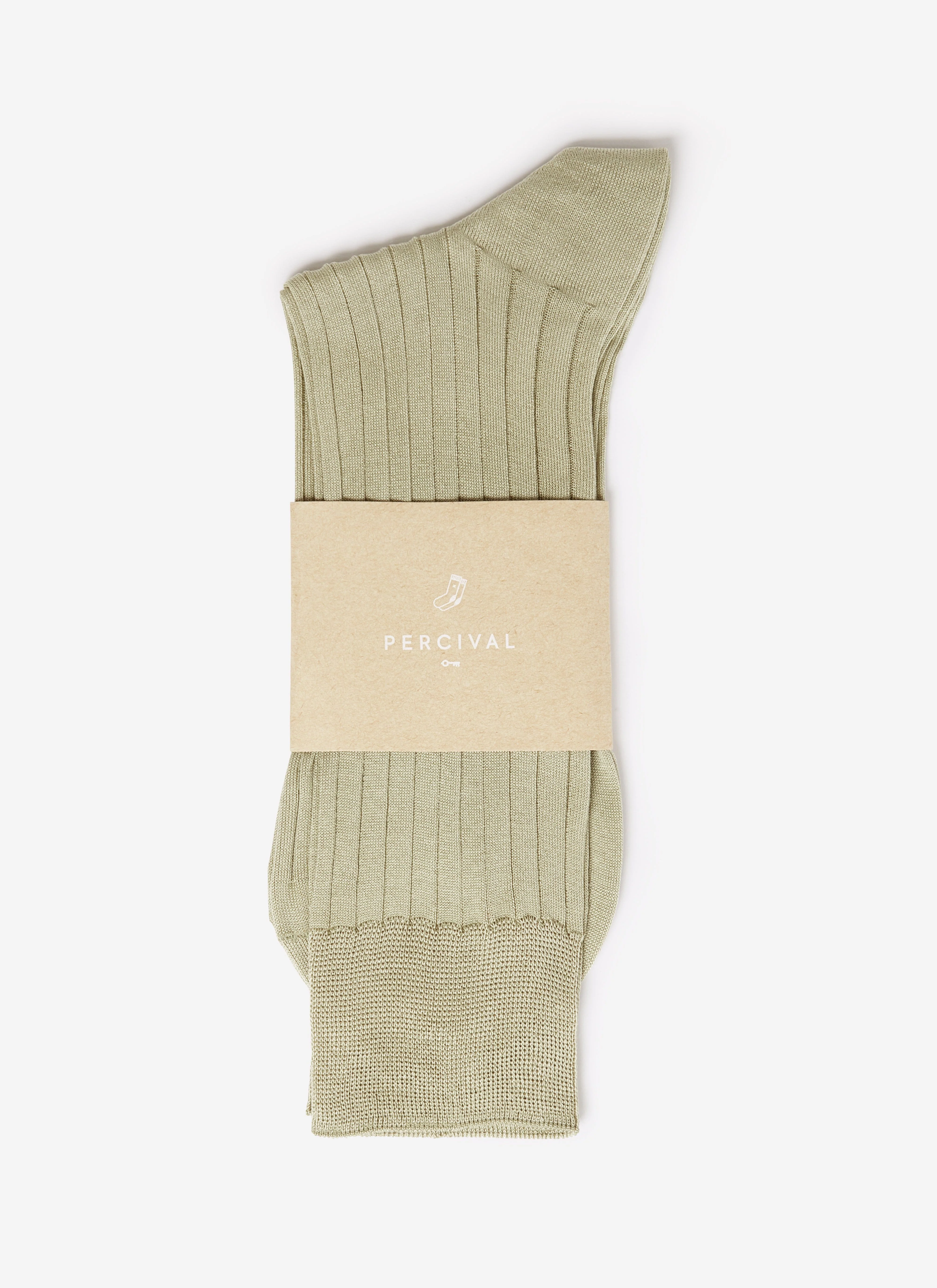 Loafer Dress Socks | Cotton | Sage