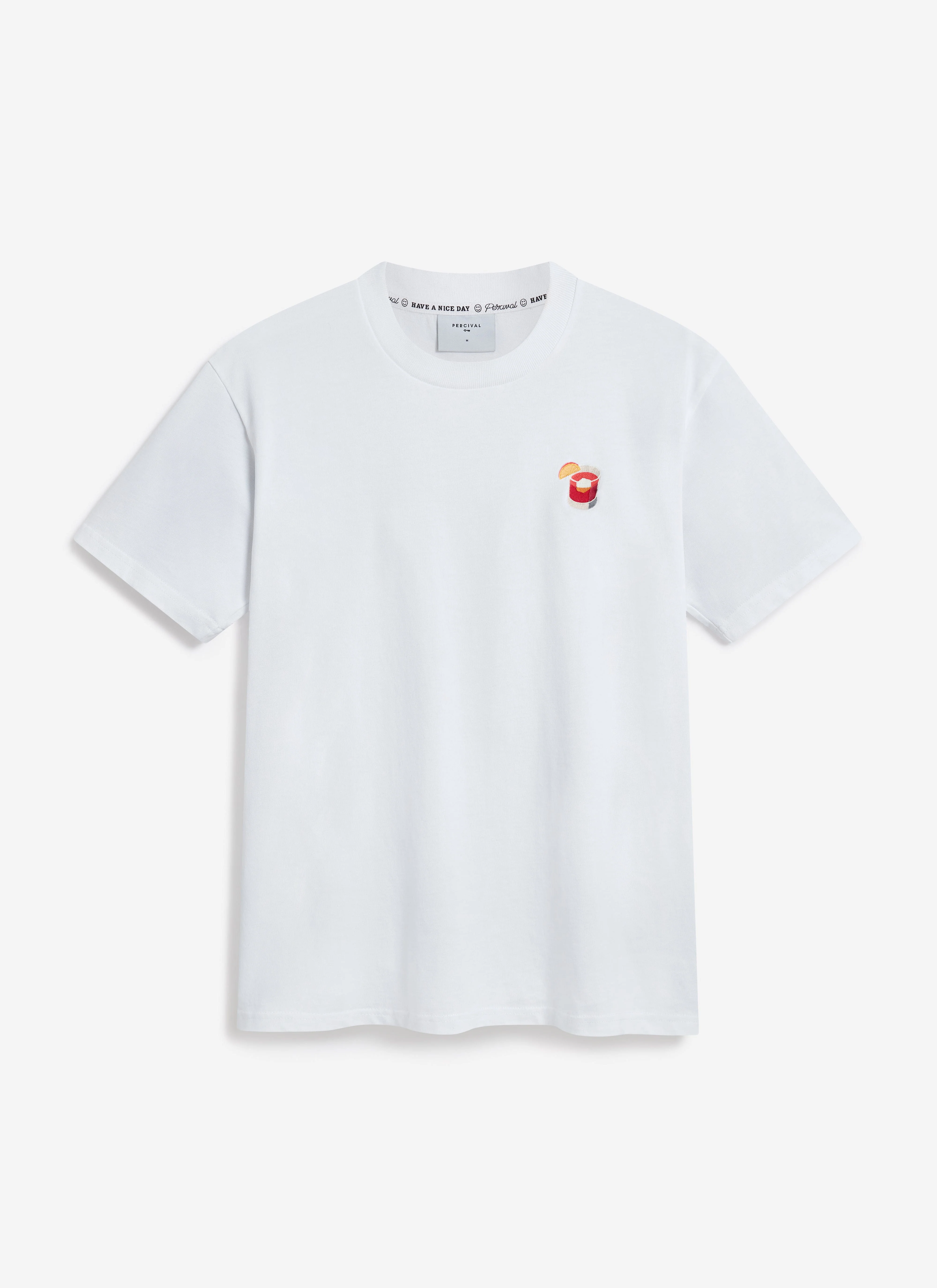 2259-negroni-embroidered-t-shirt-organic-cotton-white-4.webp Negroni Embroidered T Shirt | Organic Cotton | White