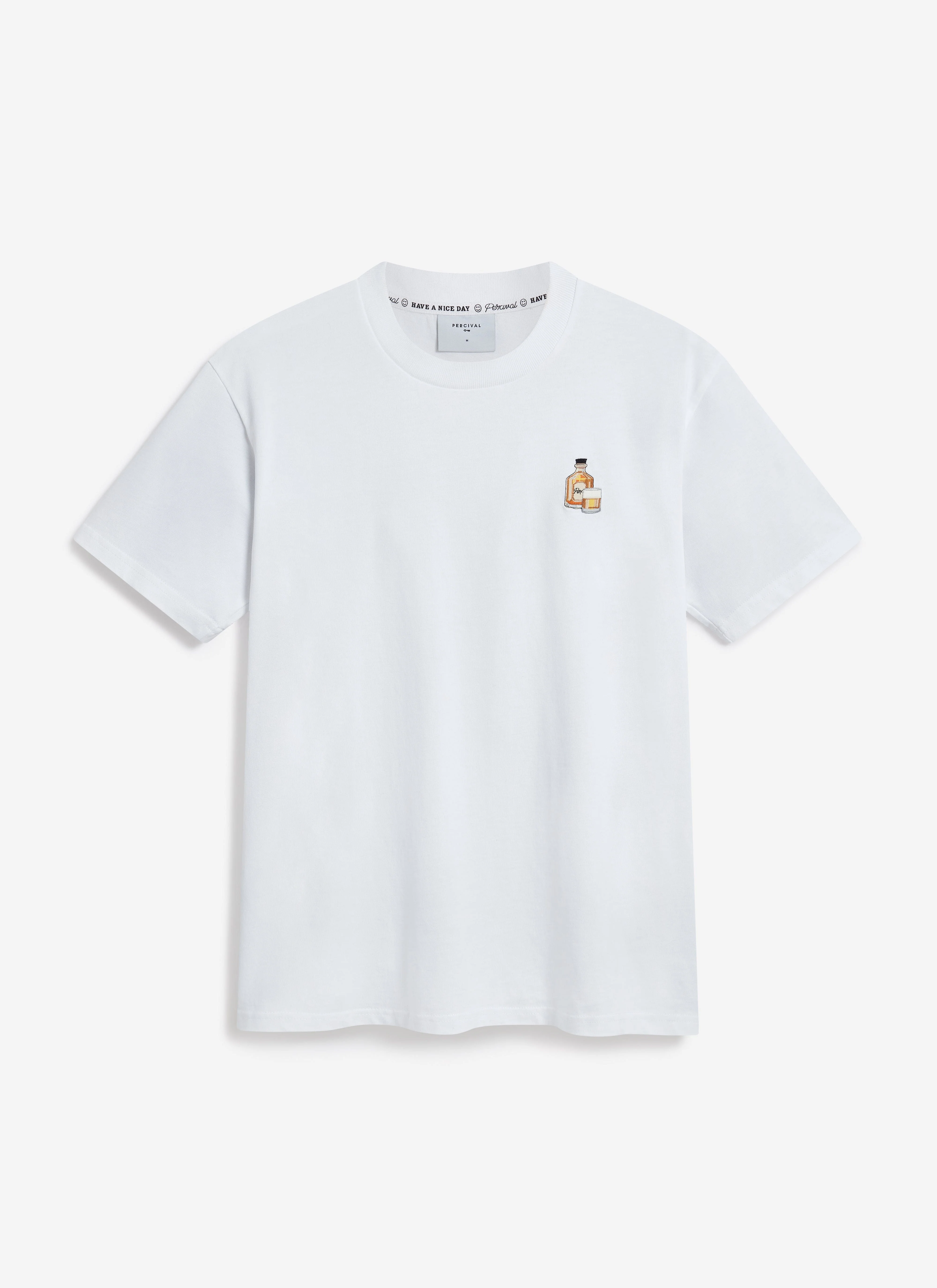 2273-old-fashioned-t-shirt-embroidered-organic-cotton-white-4.webp Old Fashioned T Shirt | Embroidered Organic Cotton | White