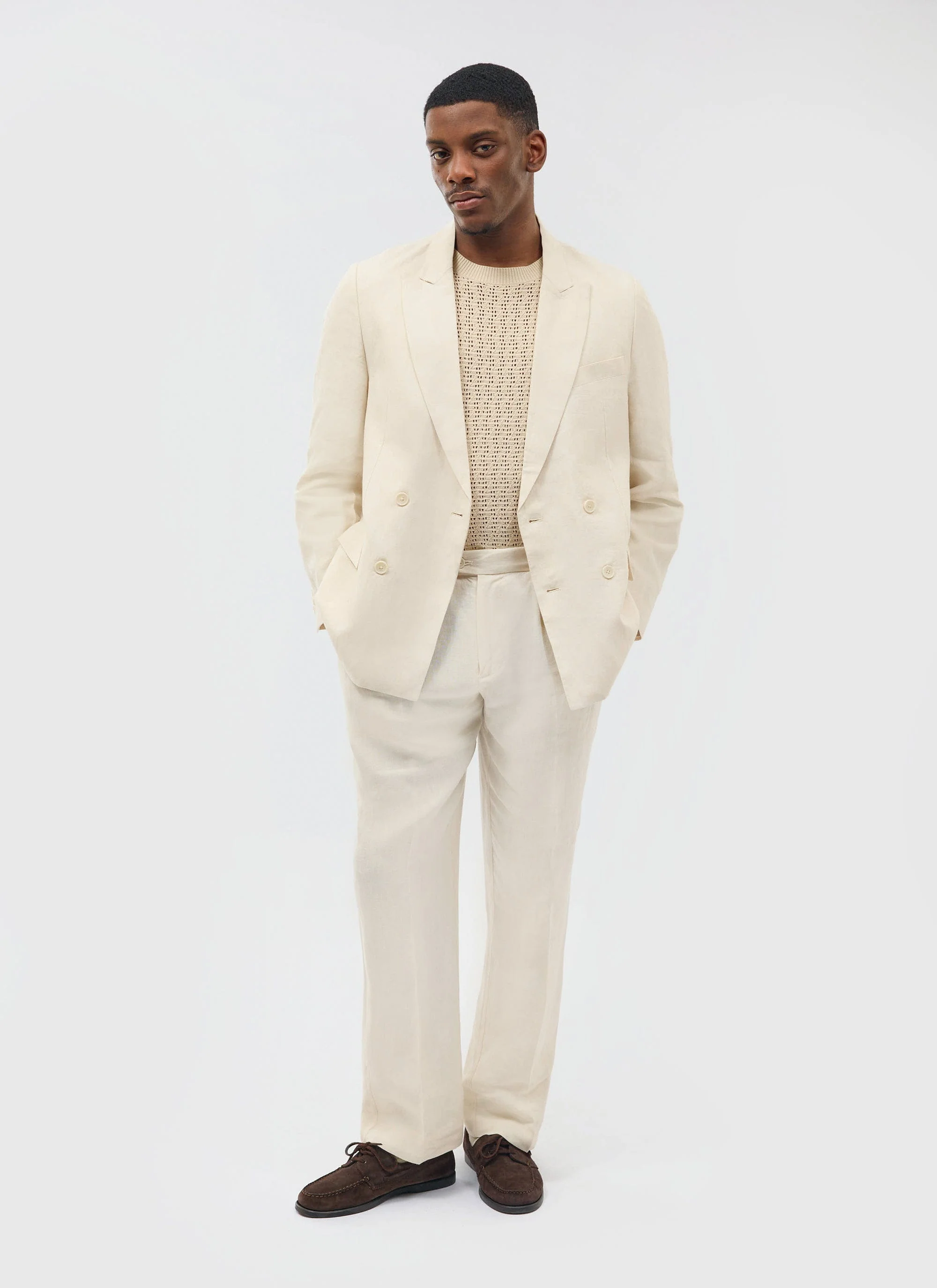 2280-tailored-double-breasted-blazer-linen-cream-7.webp Tailored Double Breasted Blazer | Linen | Cream