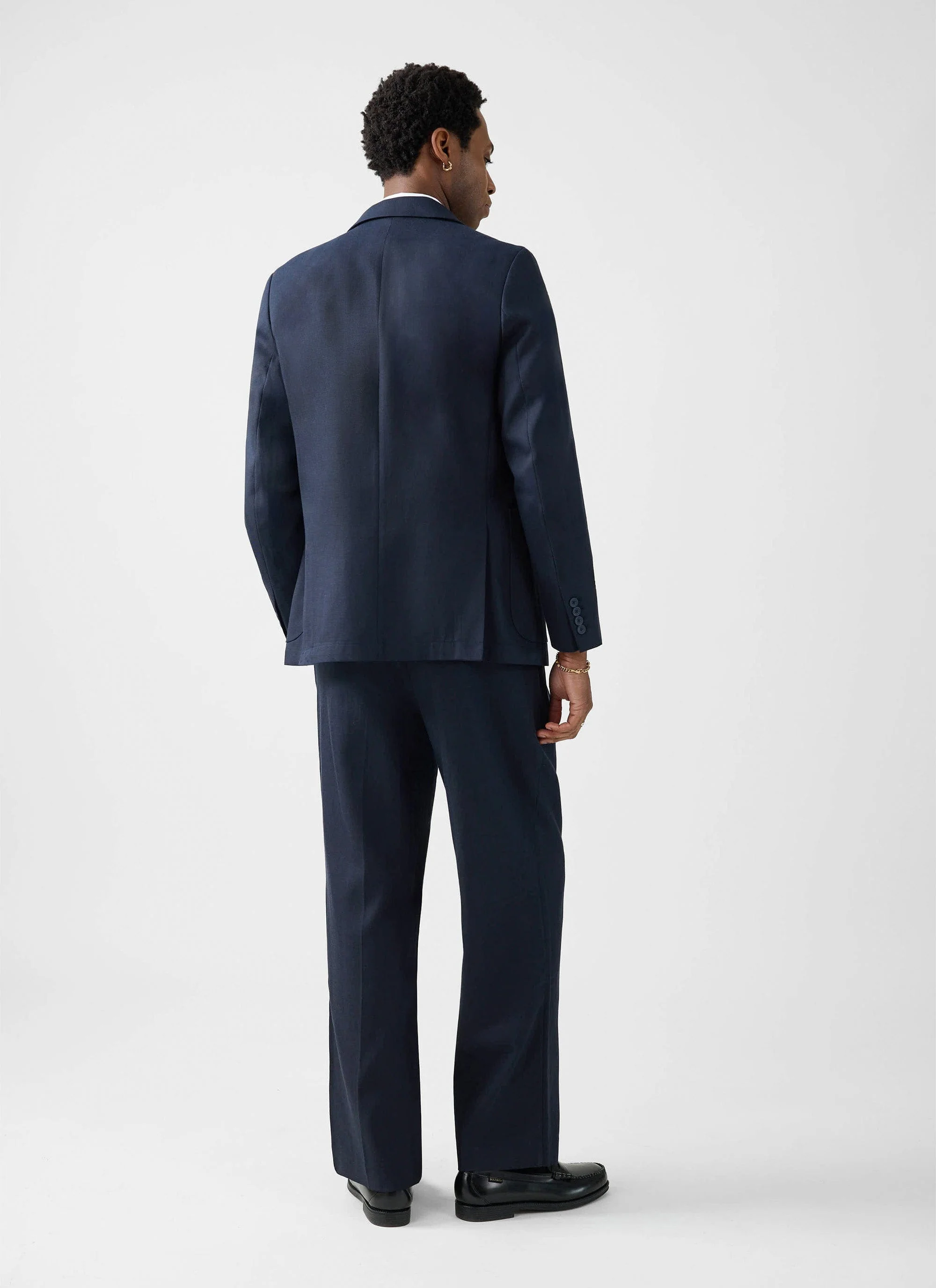 2287-tailored-two-piece-suit-lyocell-navy-4.webp Tailored Two Piece Suit | Lyocell | Navy