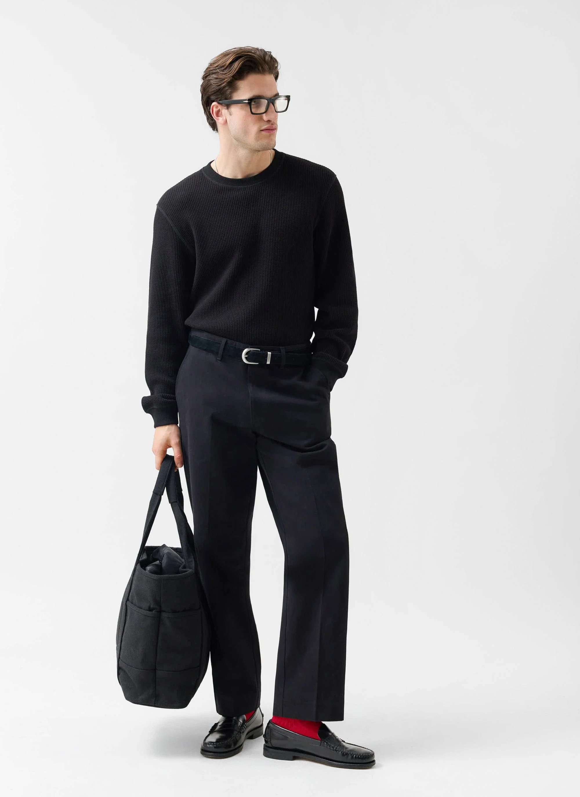 244-straight-leg-chino-cotton-black-2.webp Straight Leg Chino | Cotton | Black
